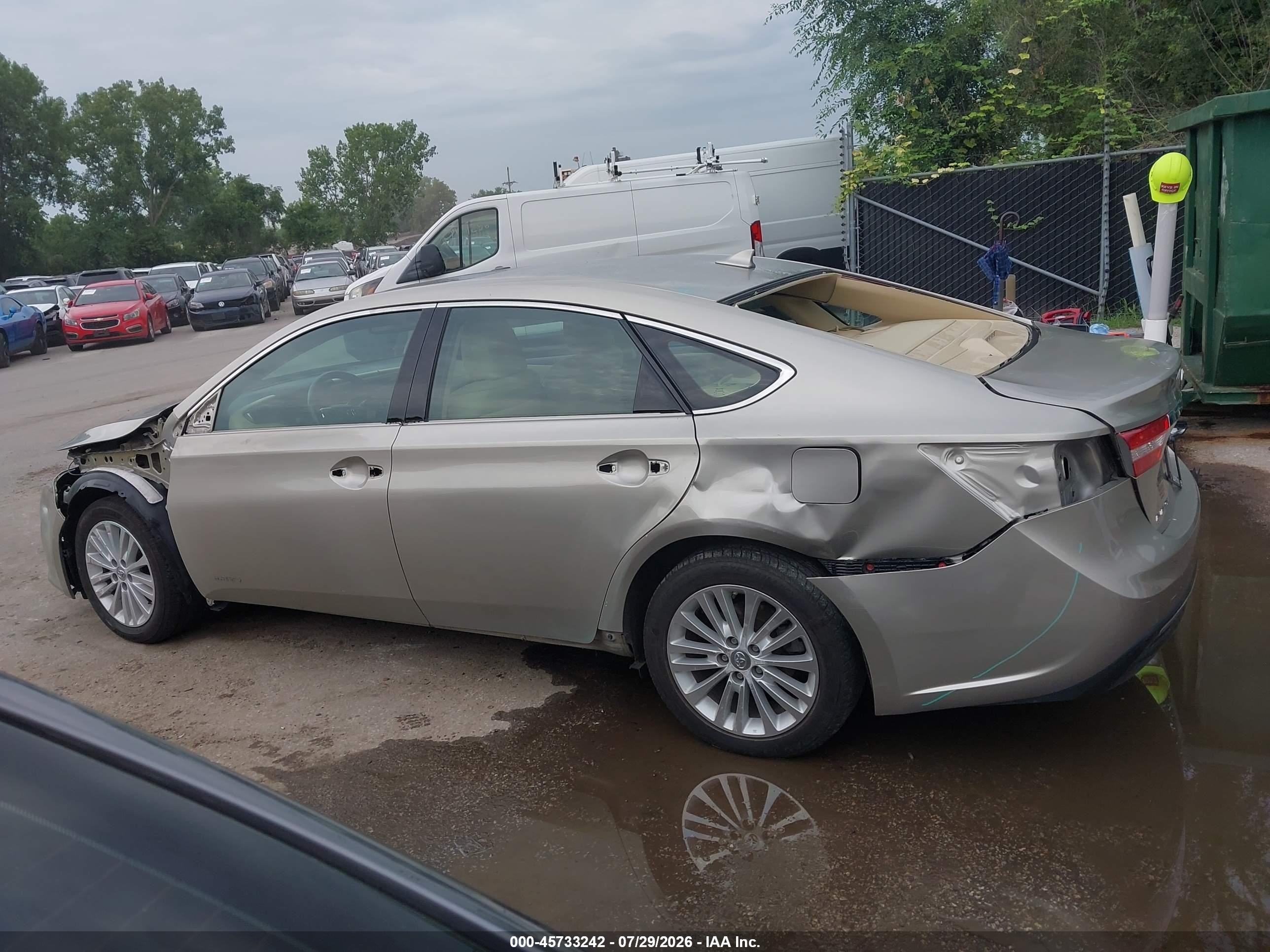 2015 Toyota Avalon Hybrid Limited Champagne vin: 4T1BD1EB2FU045211