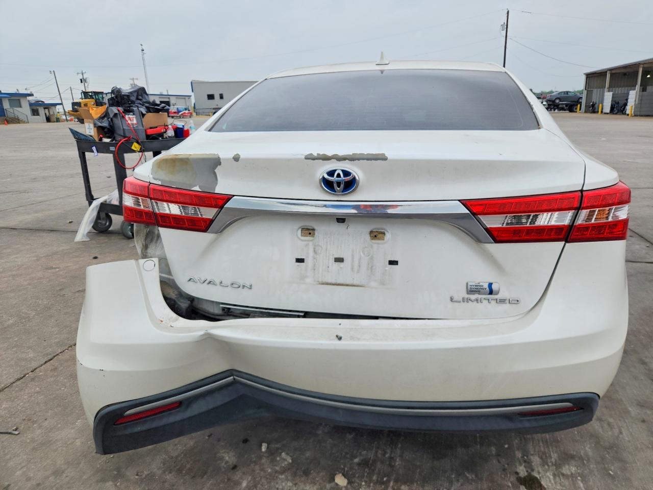 2015 Toyota Avalon Hybrid Limited White vin: 4T1BD1EB2FU046200