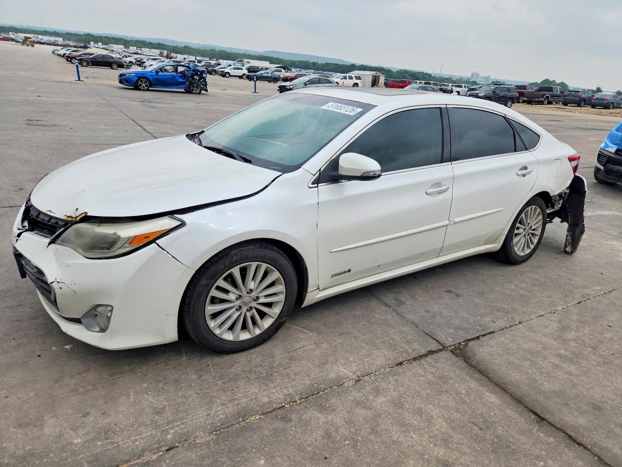 2015 Toyota Avalon Hybrid Limited White vin: 4T1BD1EB2FU046200