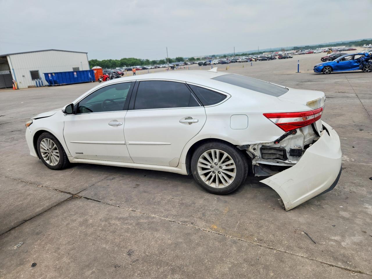 2015 Toyota Avalon Hybrid Limited White vin: 4T1BD1EB2FU046200
