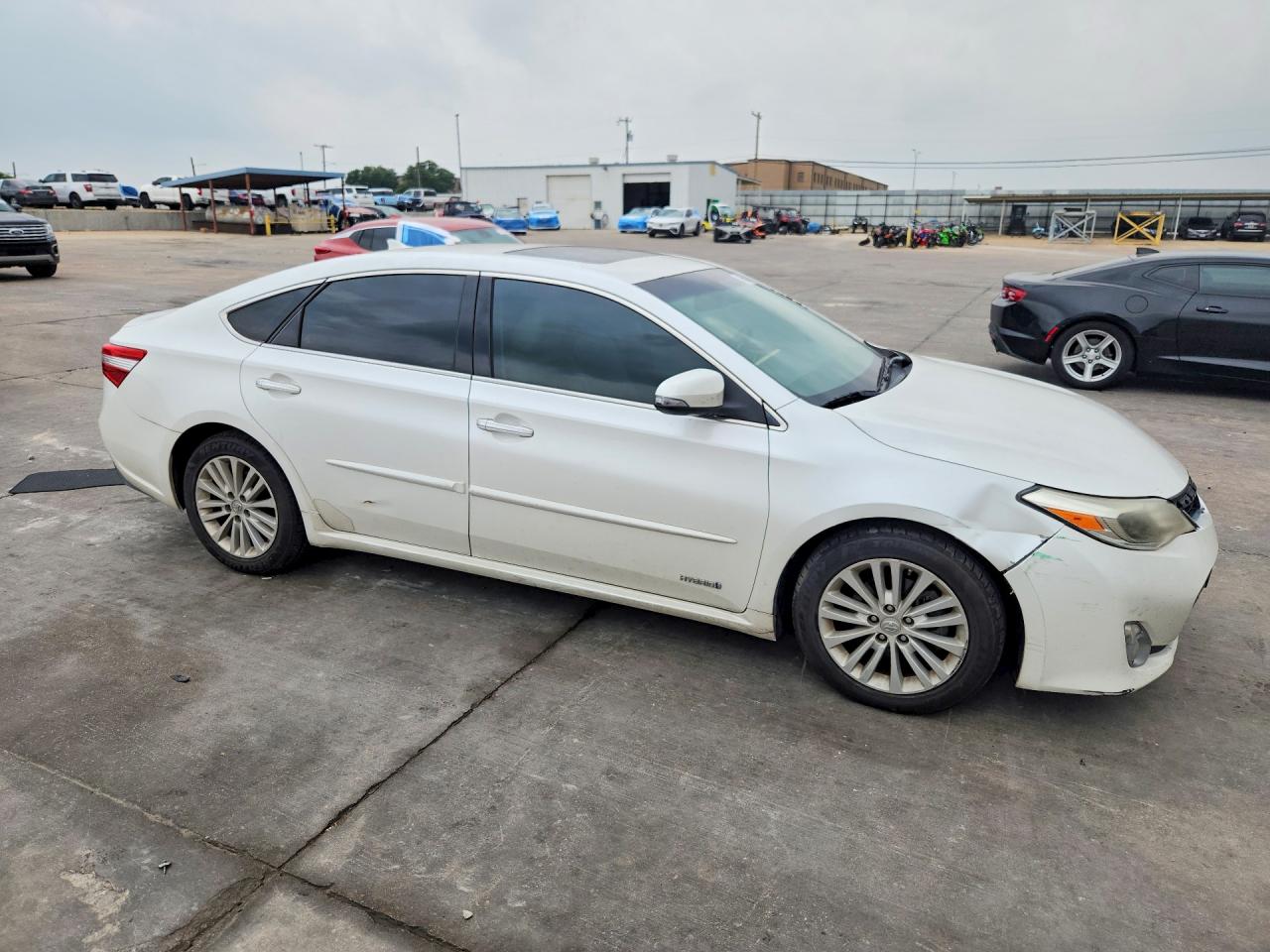 2015 Toyota Avalon Hybrid Limited White vin: 4T1BD1EB2FU046200