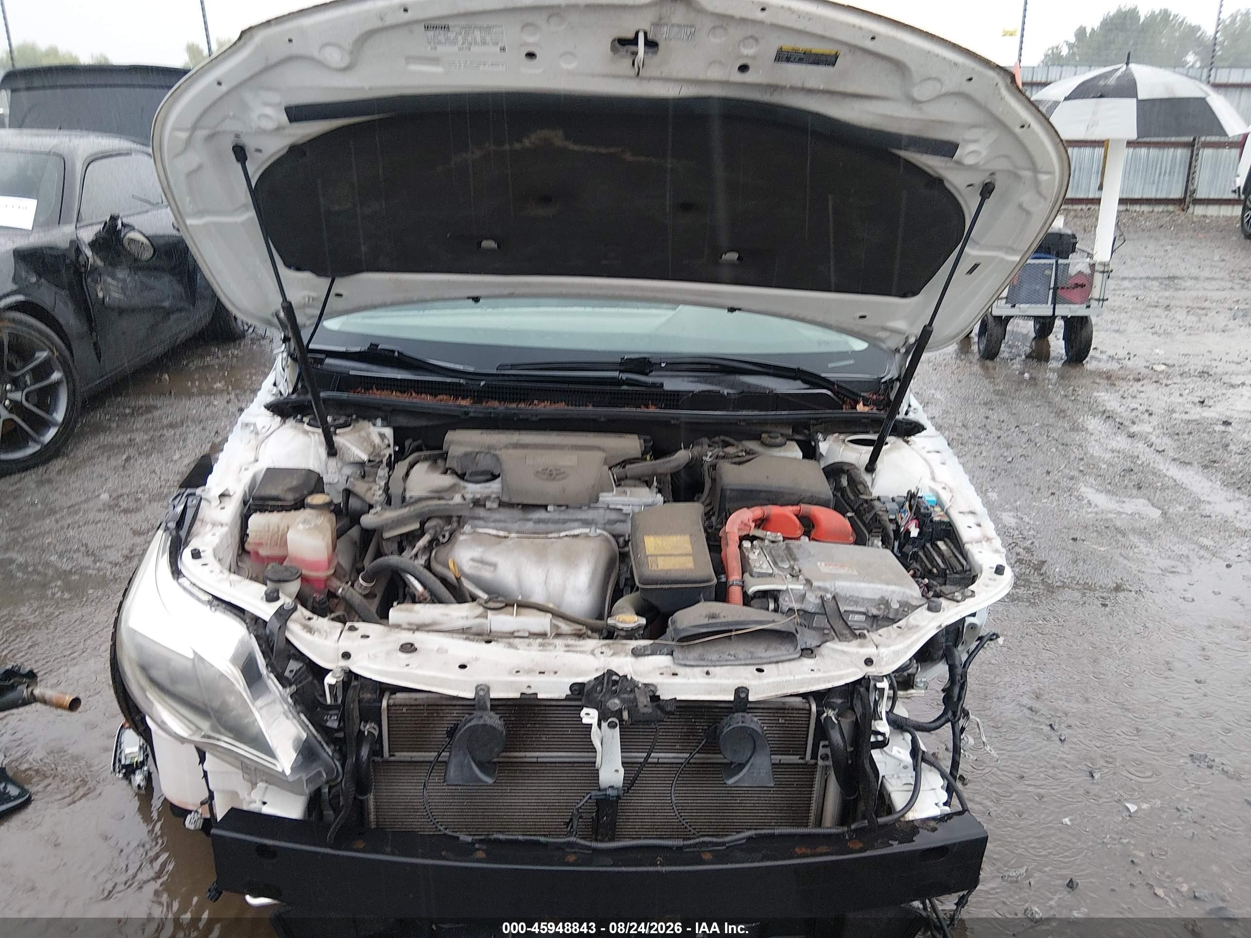 2013 Toyota Avalon Hybrid Limited White vin: 4T1BD1EB3DU007287