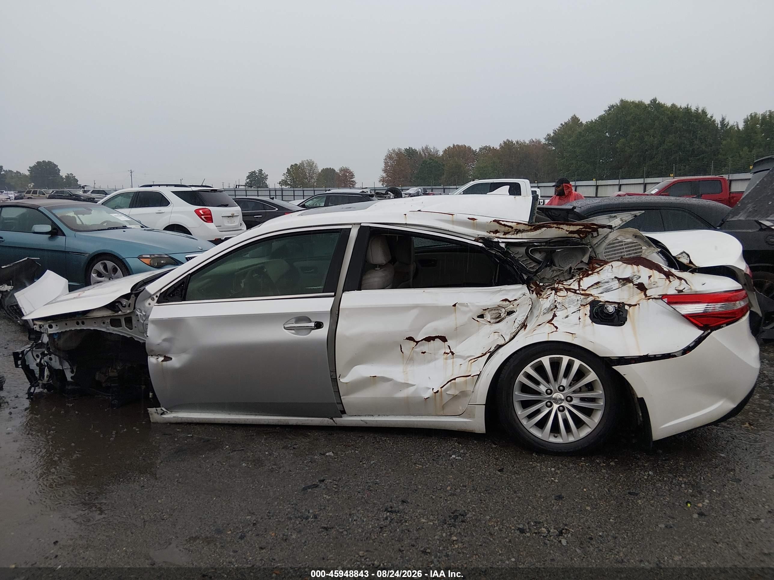 2013 Toyota Avalon Hybrid Limited White vin: 4T1BD1EB3DU007287