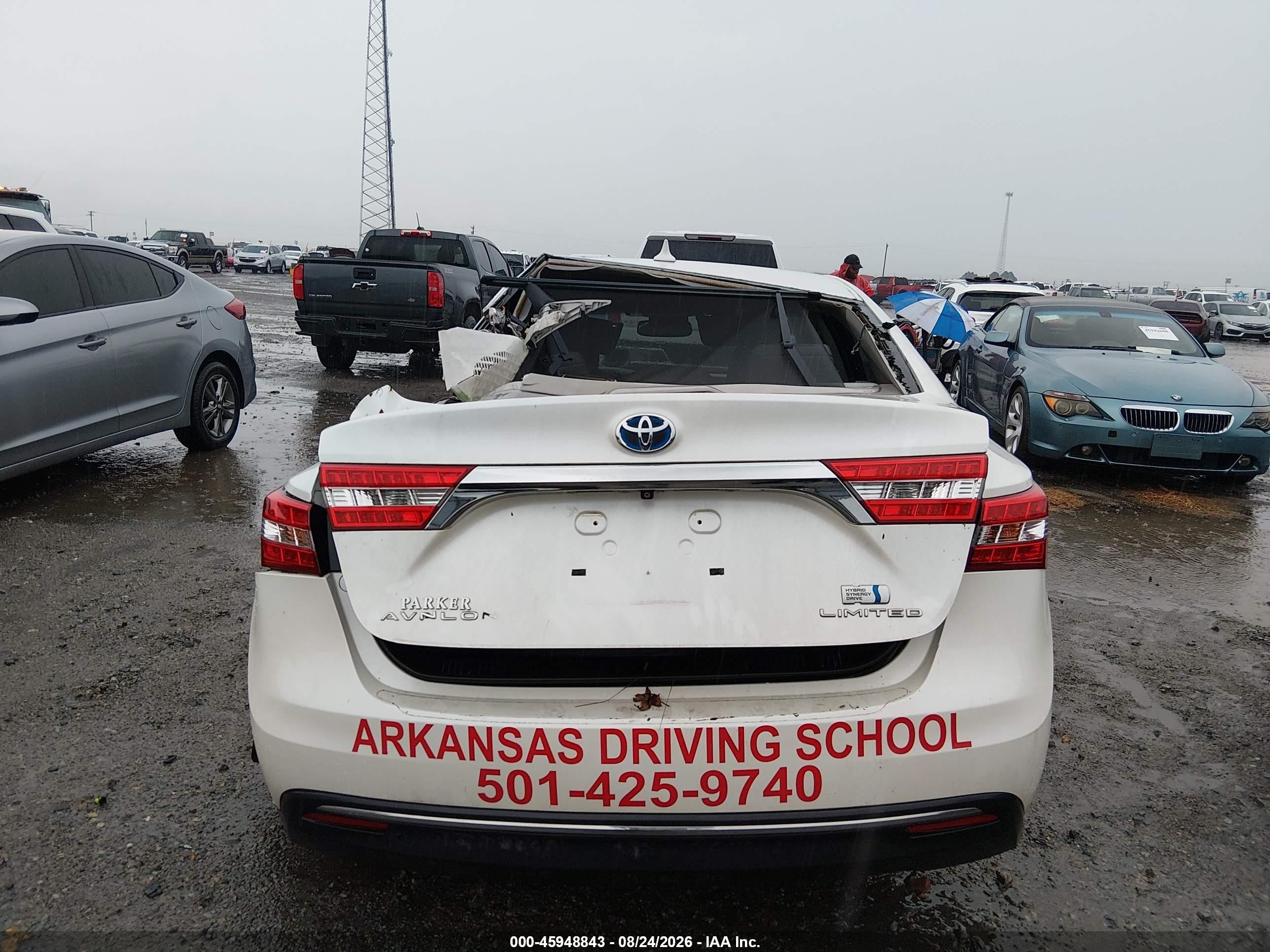2013 Toyota Avalon Hybrid Limited White vin: 4T1BD1EB3DU007287