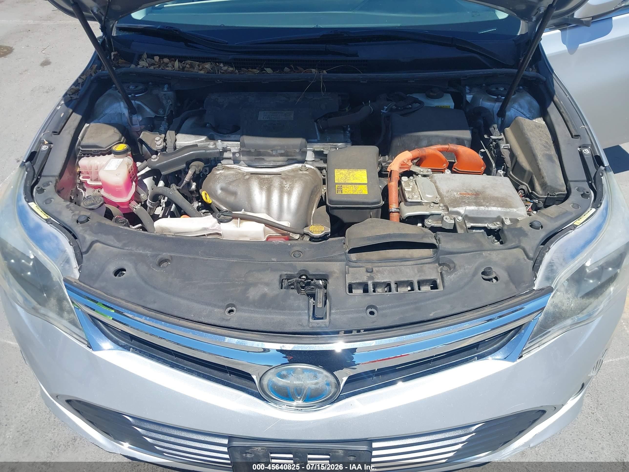2013 Toyota Avalon Hybrid Limited Gray vin: 4T1BD1EB3DU008388