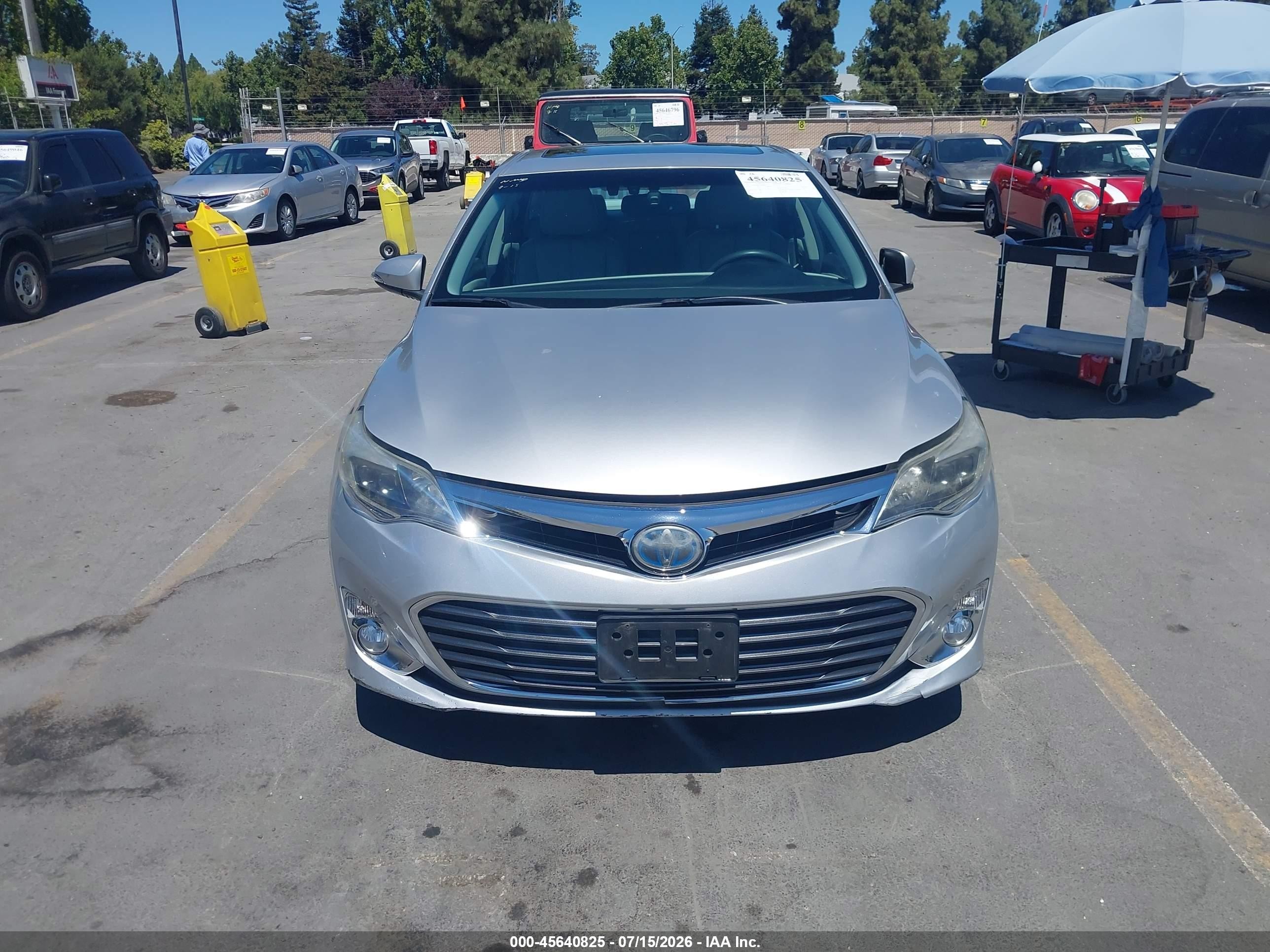 2013 Toyota Avalon Hybrid Limited Gray vin: 4T1BD1EB3DU008388