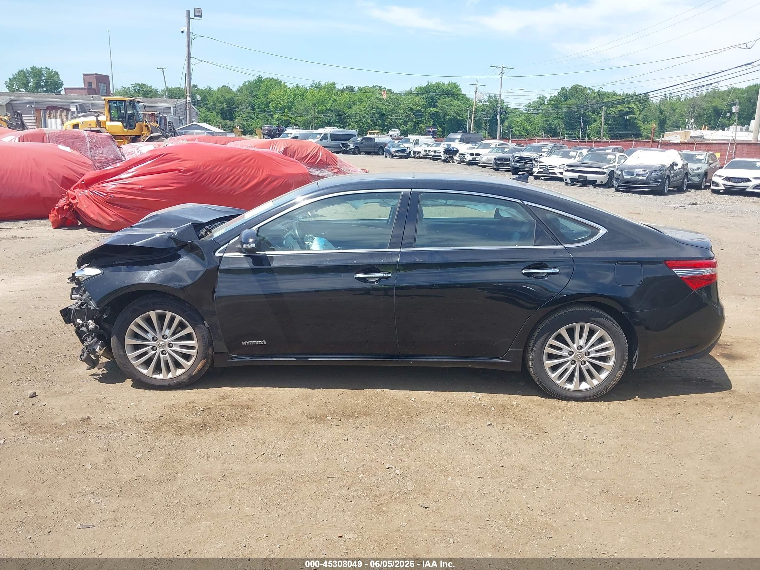 2013 Toyota Avalon Hybrid Limited Black vin: 4T1BD1EB3DU008472