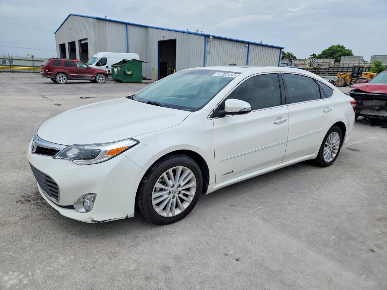 2013 Toyota Avalon Hybrid Xle Touring White vin: 4T1BD1EB3DU014966