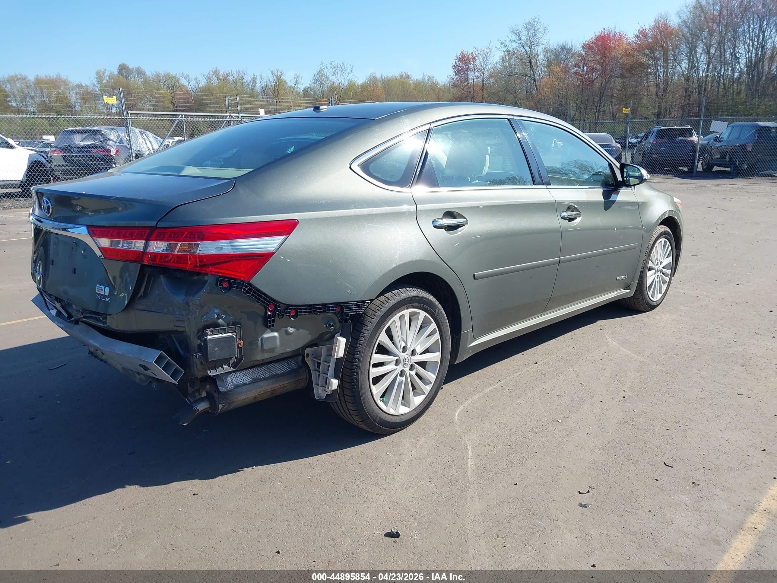 2013 Toyota Avalon Hybrid Xle Touring Green vin: 4T1BD1EB3DU015129