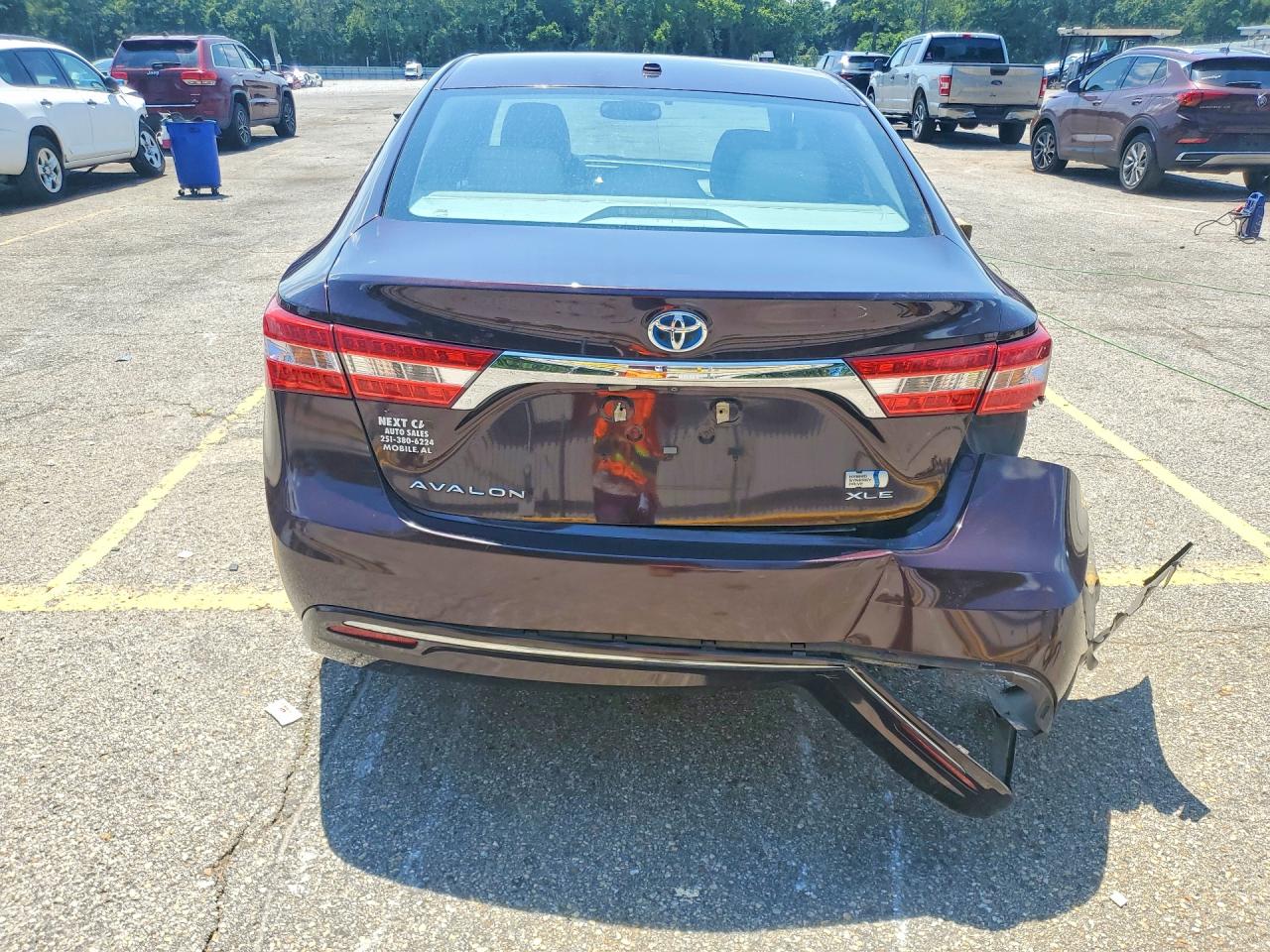 2014 Toyota Avalon Hybrid Xle Touring Purple vin: 4T1BD1EB3EU022888