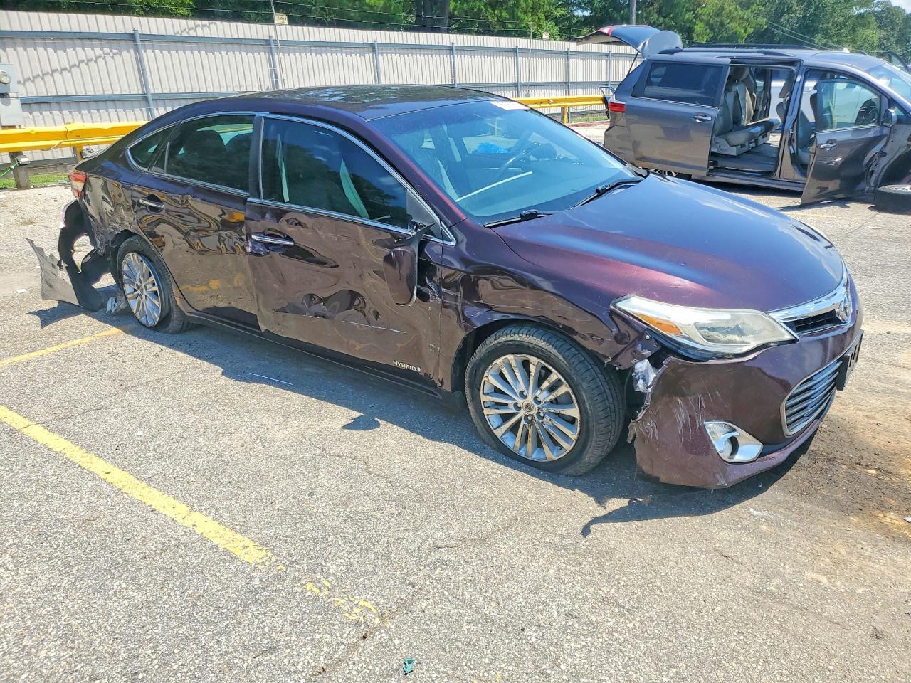 2014 Toyota Avalon Hybrid Xle Touring Purple vin: 4T1BD1EB3EU022888