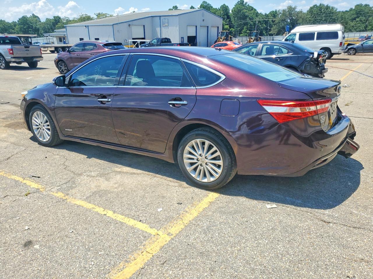 2014 Toyota Avalon Hybrid Xle Touring Purple vin: 4T1BD1EB3EU022888