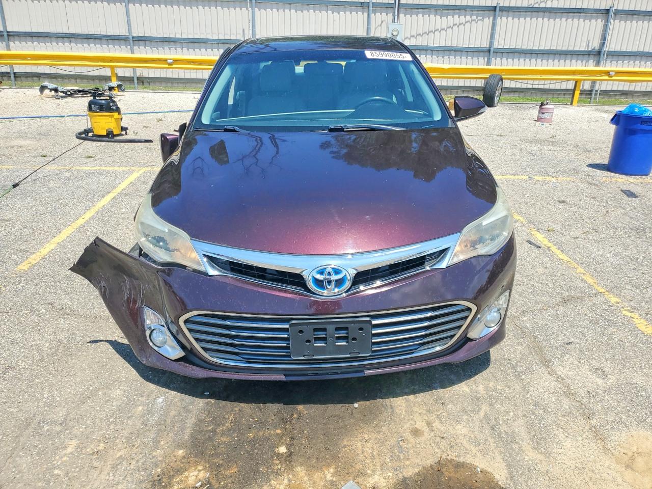2014 Toyota Avalon Hybrid Xle Touring Purple vin: 4T1BD1EB3EU022888