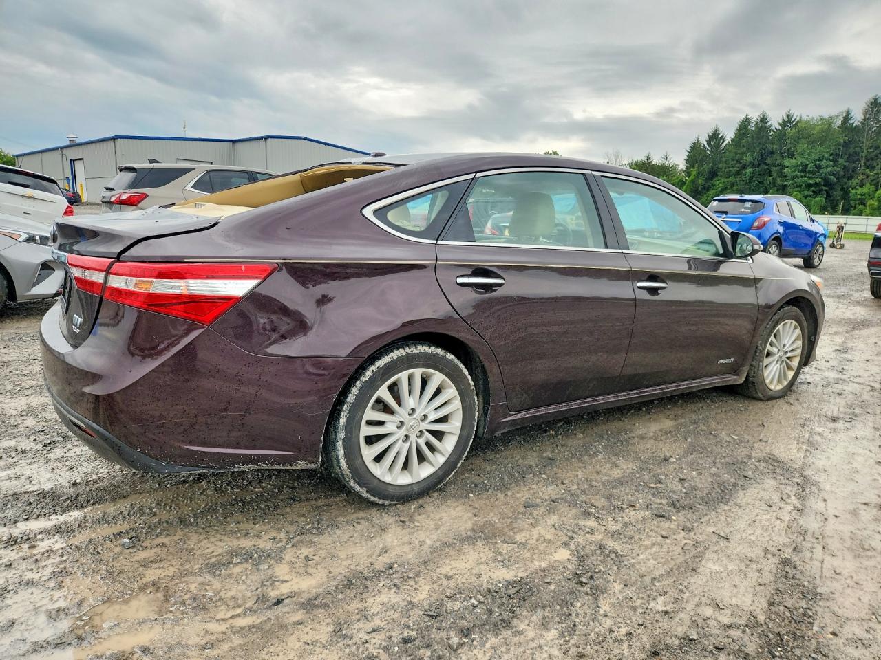 2014 Toyota Avalon Hybrid Xle Touring Maroon vin: 4T1BD1EB3EU025340