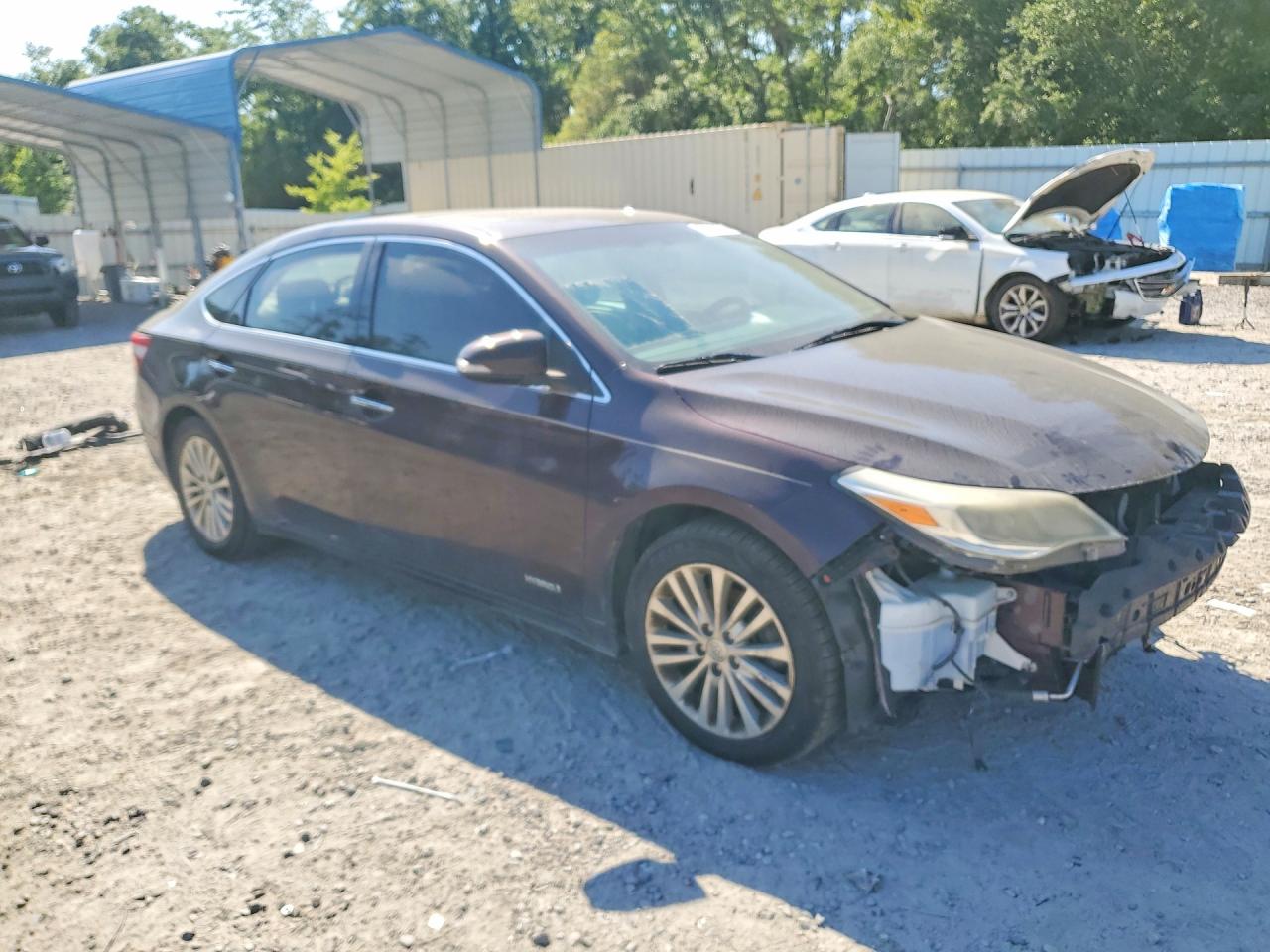 2014 Toyota Avalon Hybrid Xle Premium Burgundy vin: 4T1BD1EB3EU025581