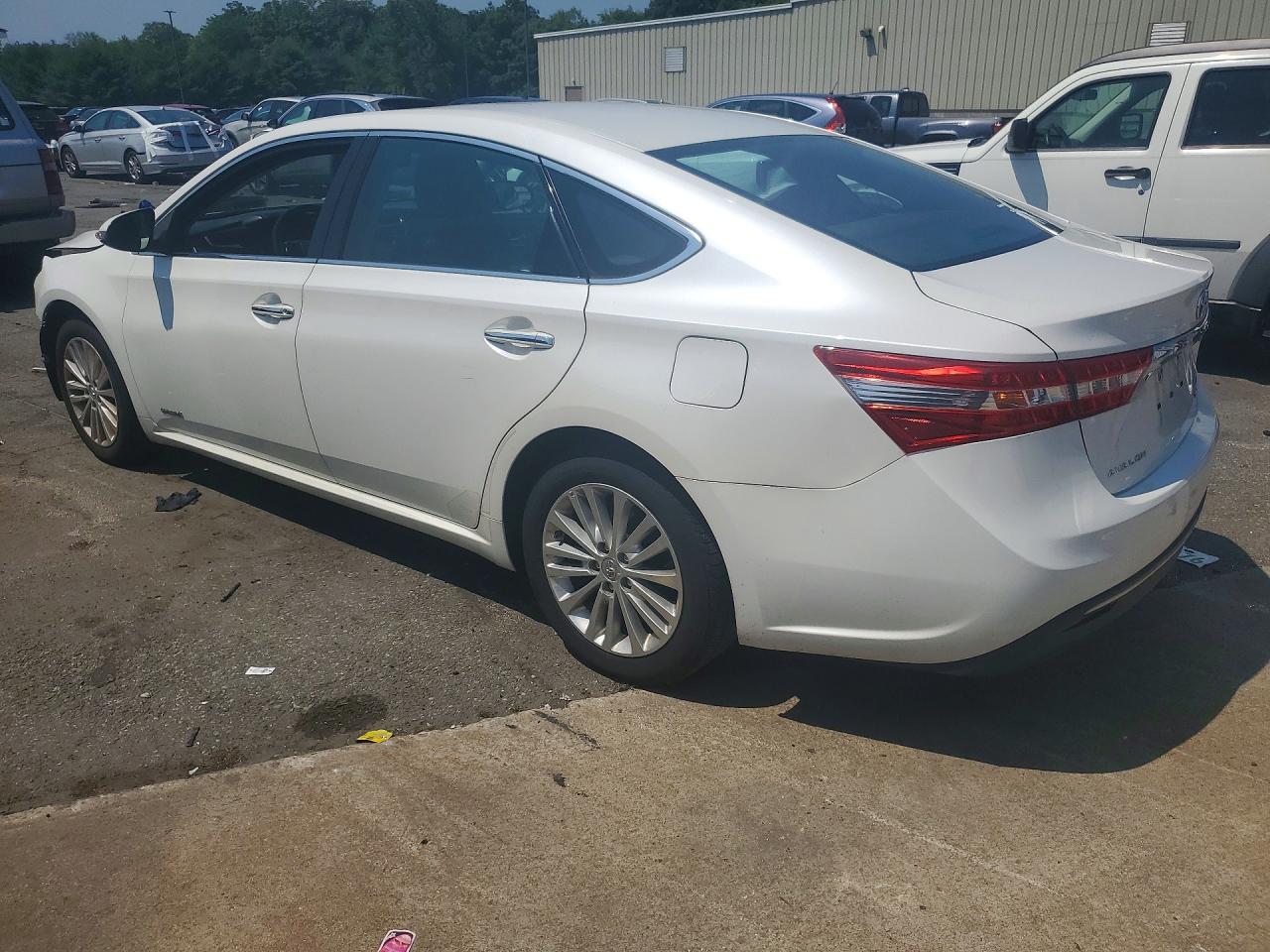2014 Toyota Avalon Hybrid Xle Premium White vin: 4T1BD1EB3EU030411