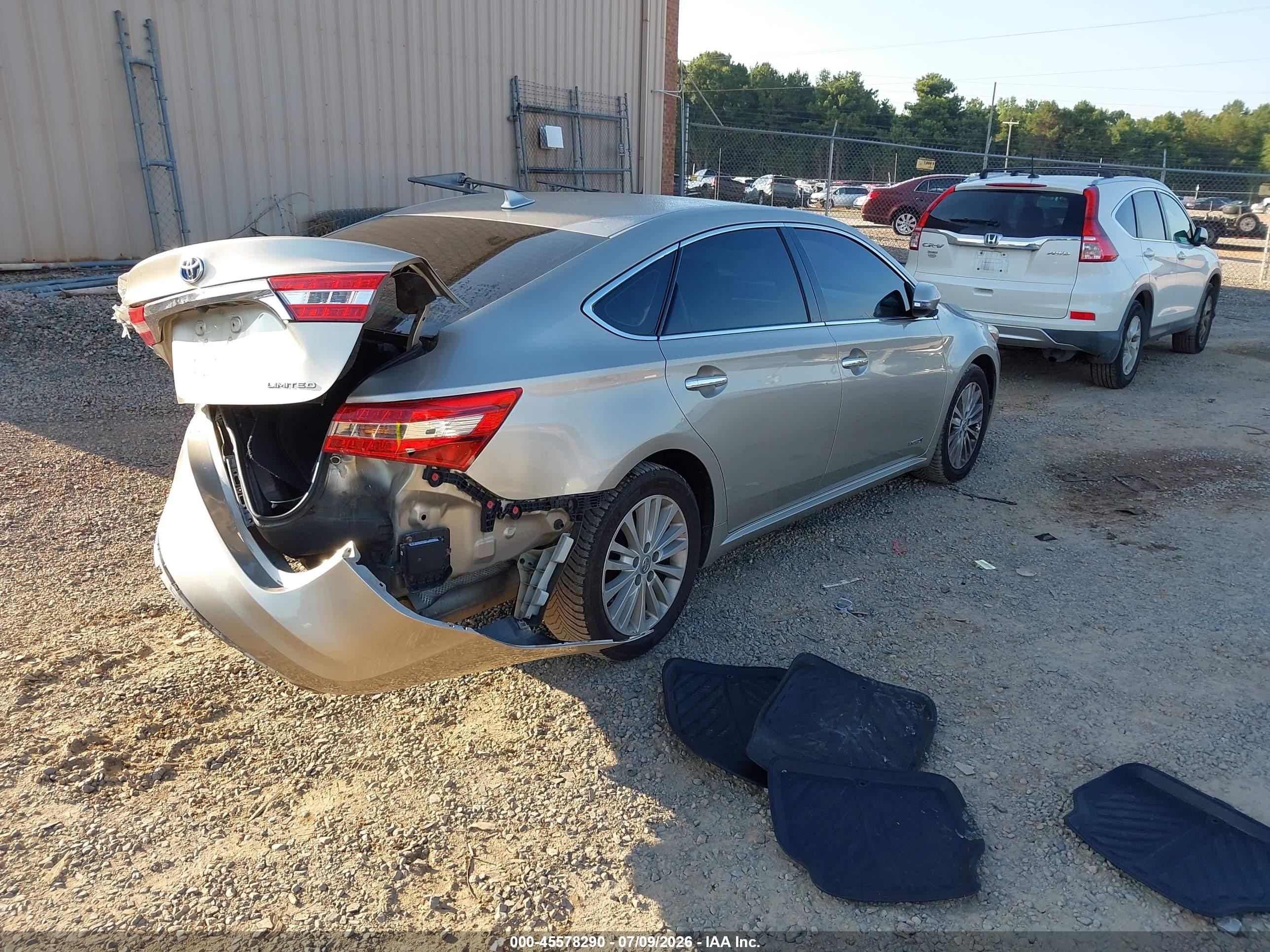 2014 Toyota Avalon Hybrid Limited Champagne vin: 4T1BD1EB3EU032286