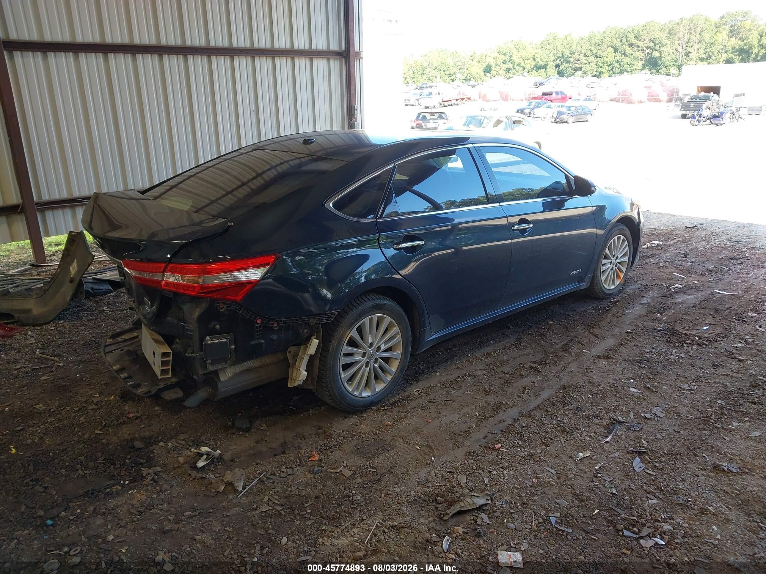 2015 Toyota Avalon Hybrid Xle Touring Dark Blue vin: 4T1BD1EB3FU039823
