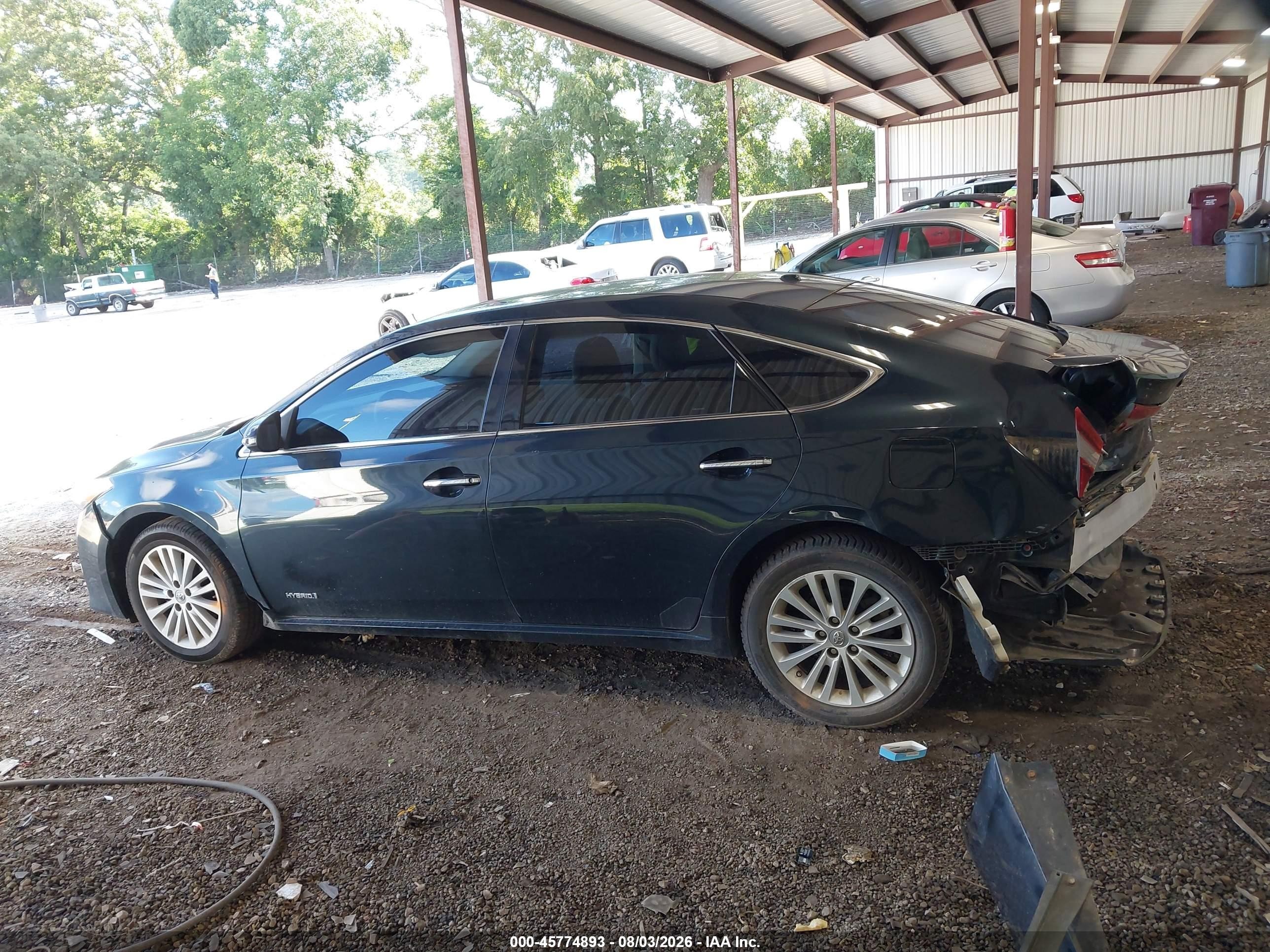 2015 Toyota Avalon Hybrid Xle Touring Dark Blue vin: 4T1BD1EB3FU039823