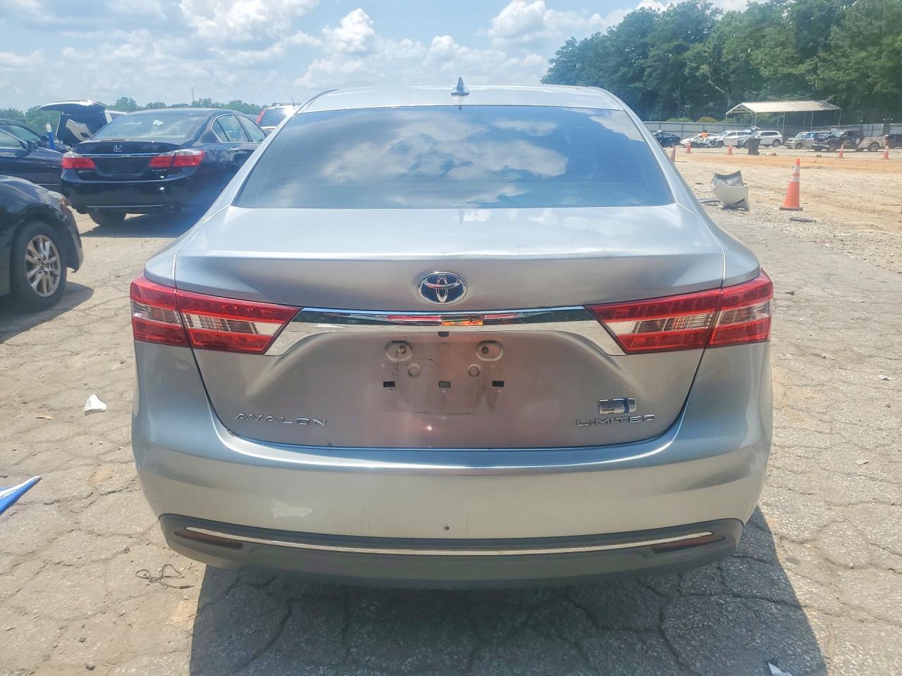 2015 Toyota Avalon Hybrid Limited Silver vin: 4T1BD1EB3FU041717