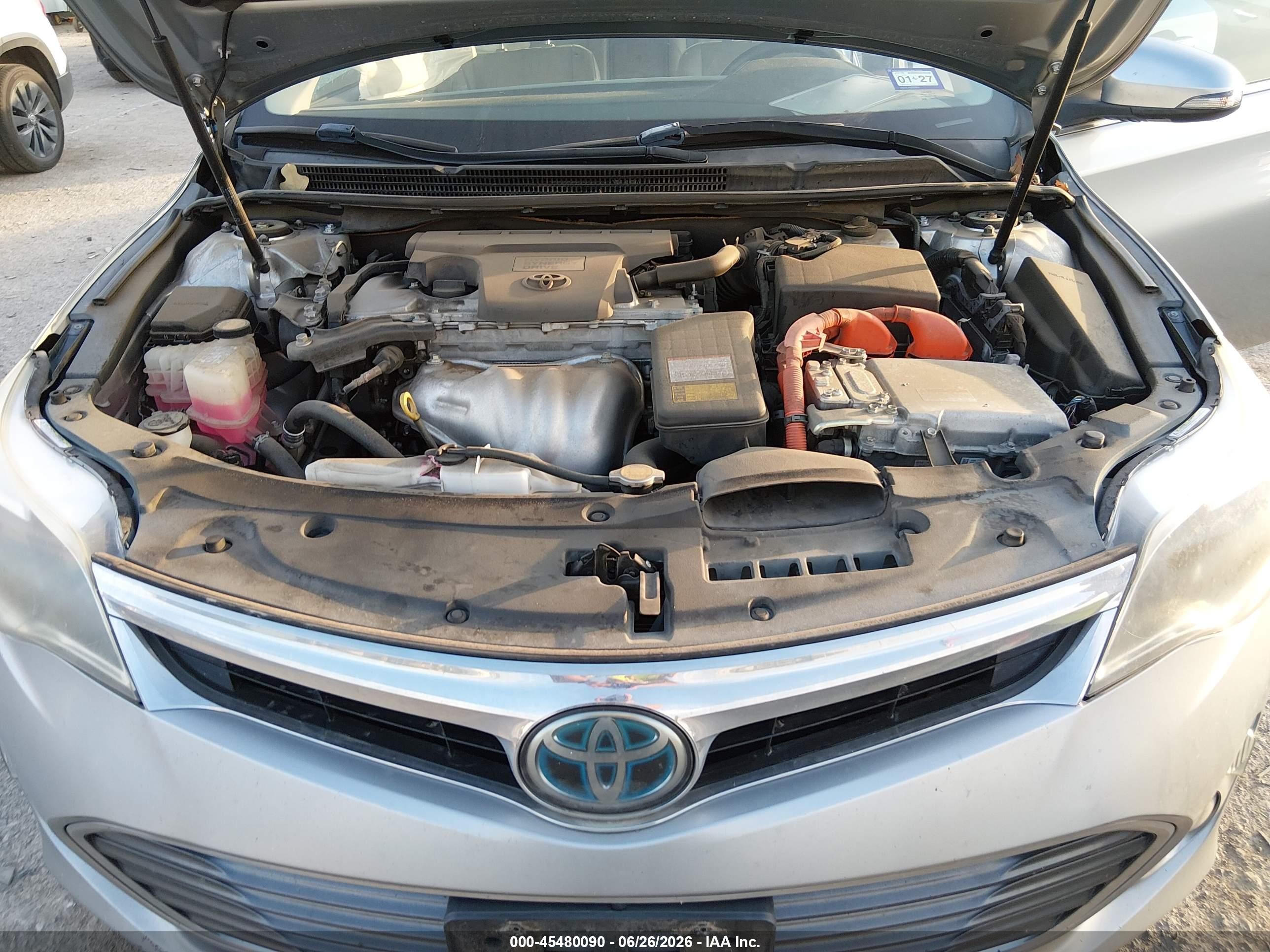2015 Toyota Avalon Hybrid Limited Silver vin: 4T1BD1EB3FU043368