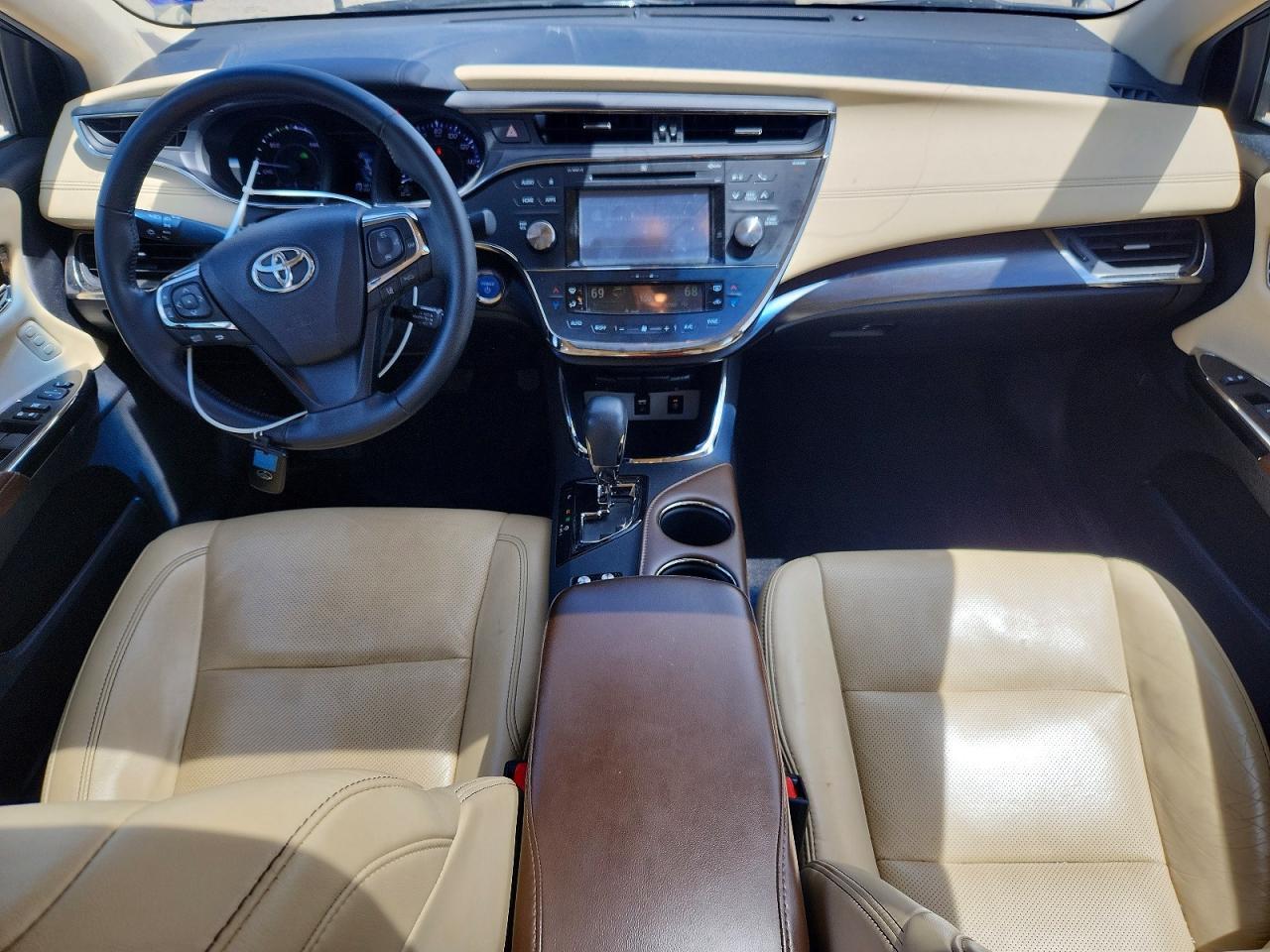 2016 Toyota Avalon Hybrid Limited Синий vin: 4T1BD1EB3GU050435