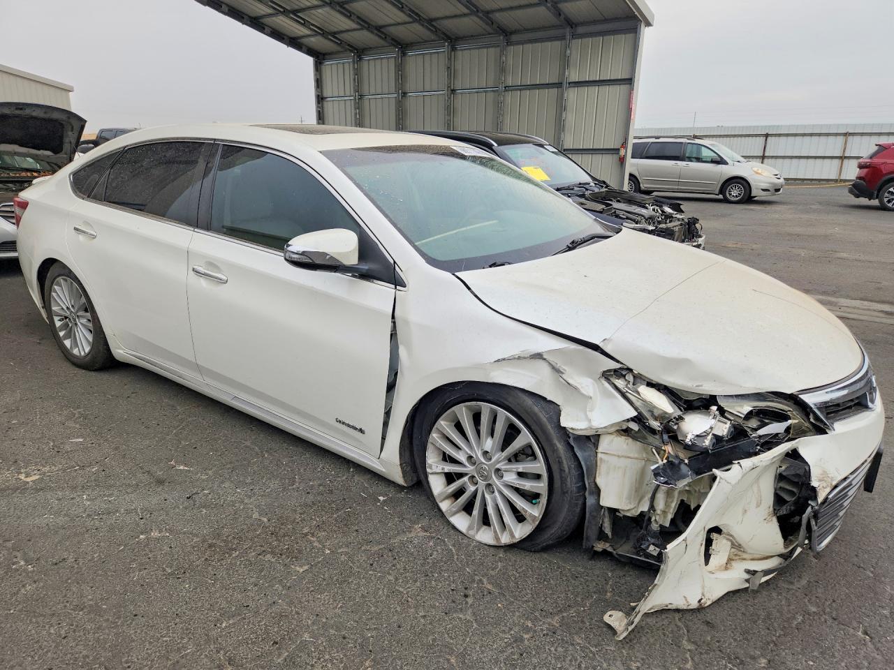 2013 Toyota Avalon Hybrid Limited Белый vin: 4T1BD1EB4DU002910