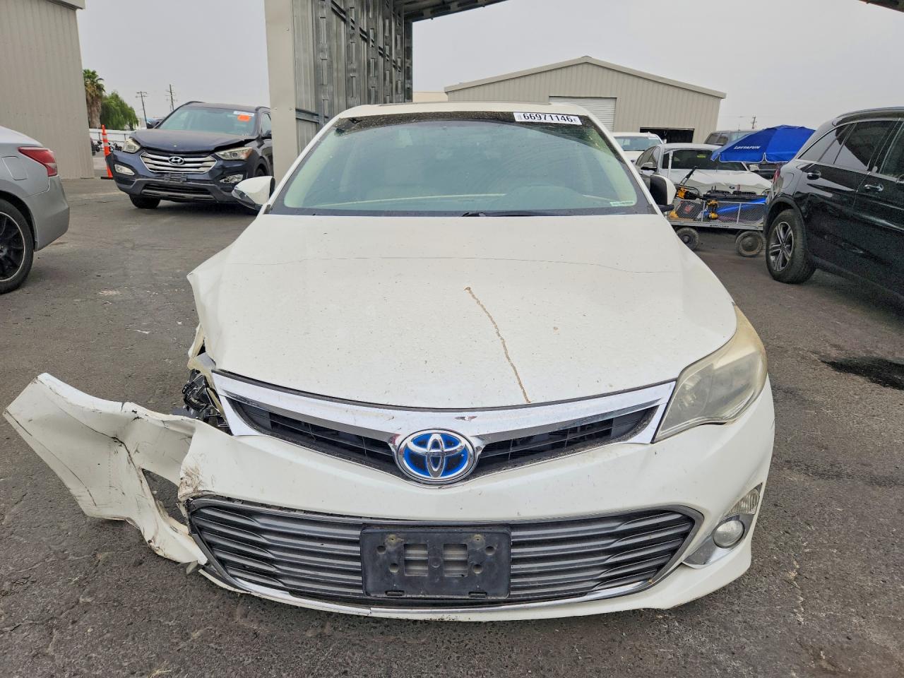 2013 Toyota Avalon Hybrid Limited Белый vin: 4T1BD1EB4DU002910