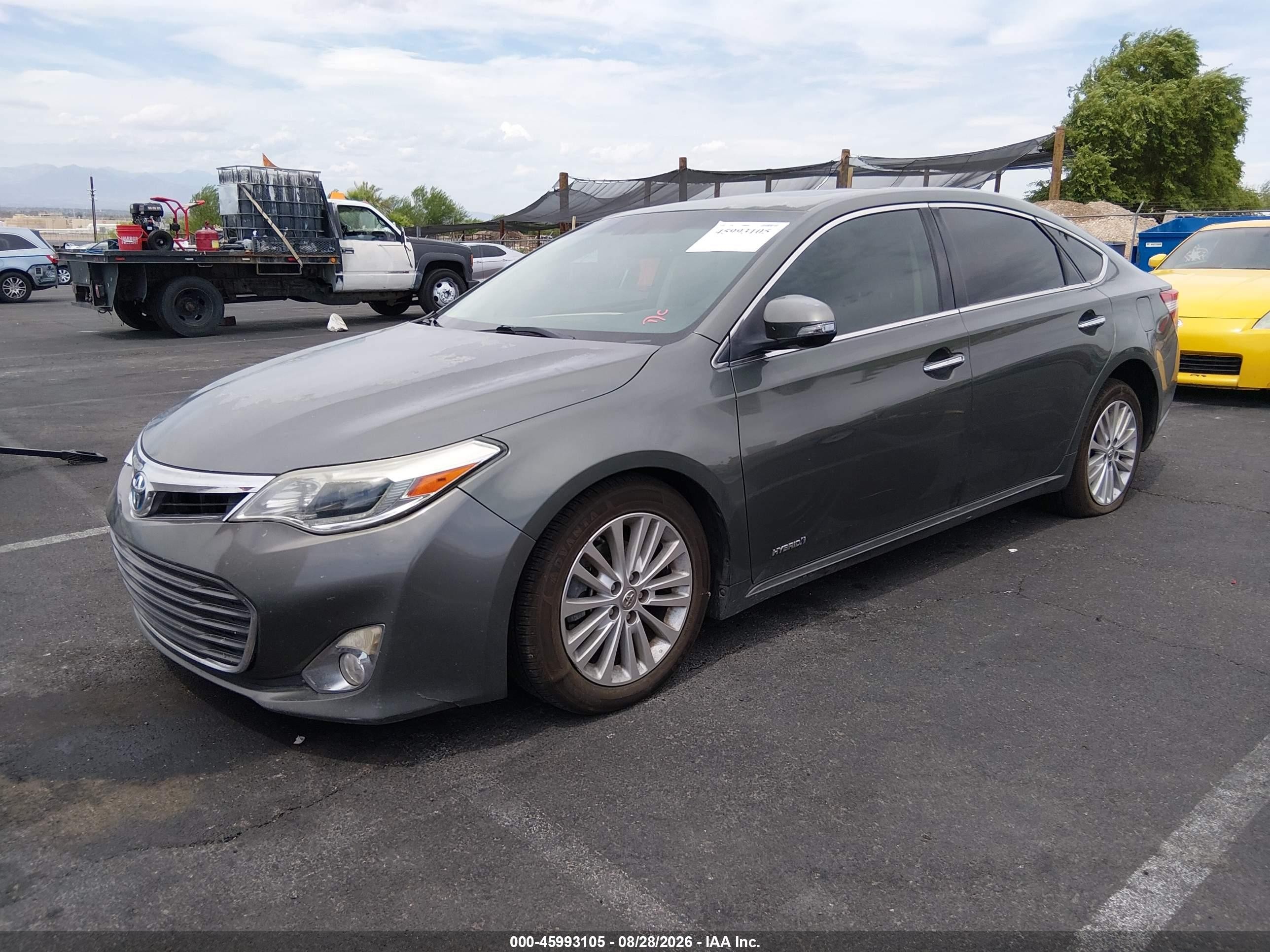 2013 Toyota Avalon Hybrid Limited Green vin: 4T1BD1EB4DU007105