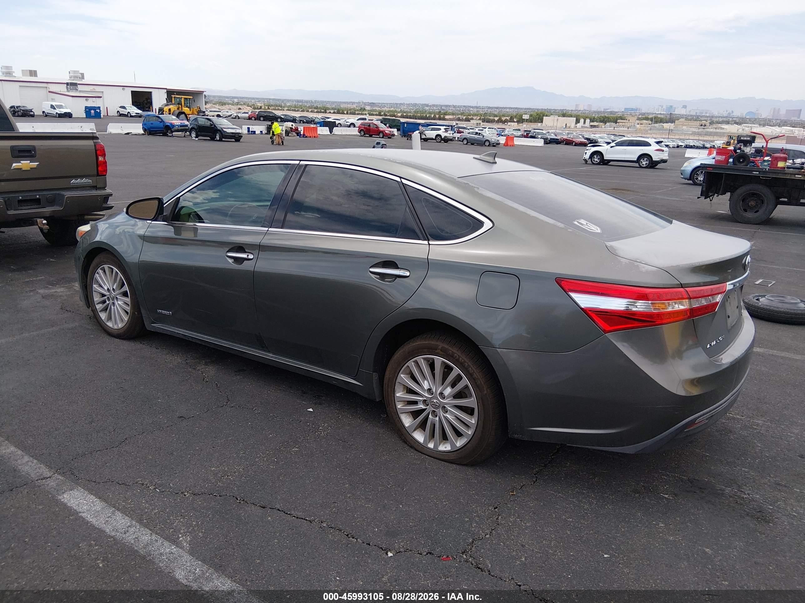 2013 Toyota Avalon Hybrid Limited Green vin: 4T1BD1EB4DU007105
