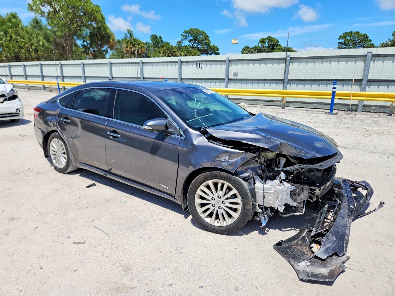 2013 Toyota Avalon Hybrid Limited Gray vin: 4T1BD1EB4DU014782