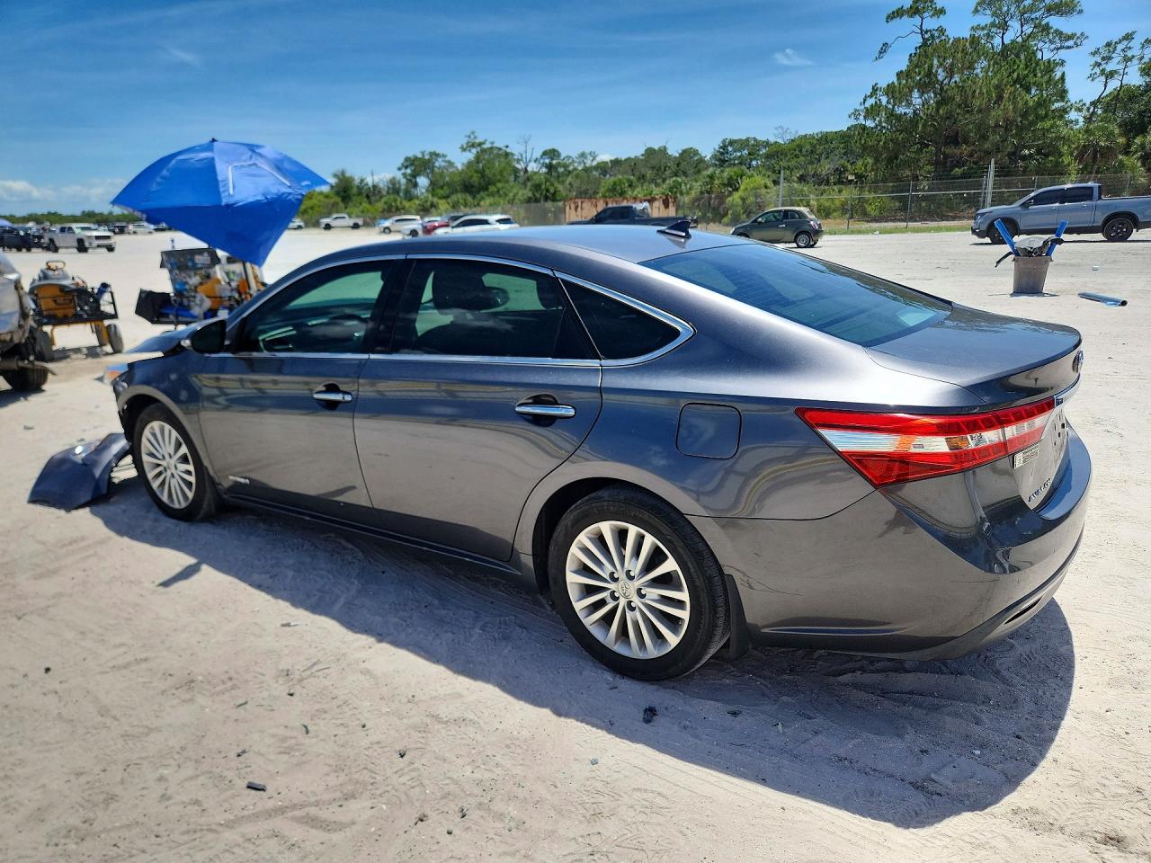 2013 Toyota Avalon Hybrid Limited Gray vin: 4T1BD1EB4DU014782