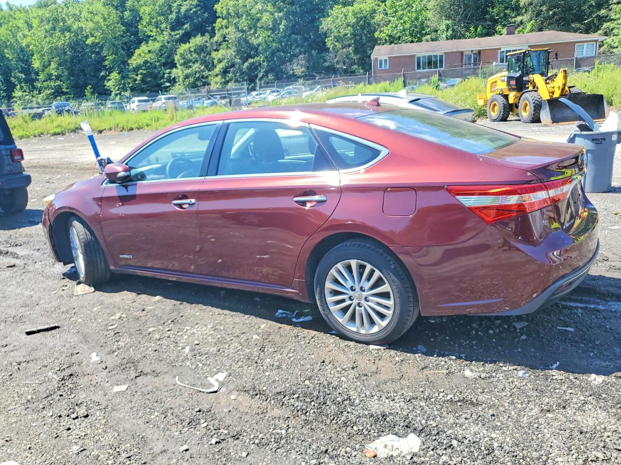 2014 Toyota Avalon Hybrid Limited Burgundy vin: 4T1BD1EB4EU019529