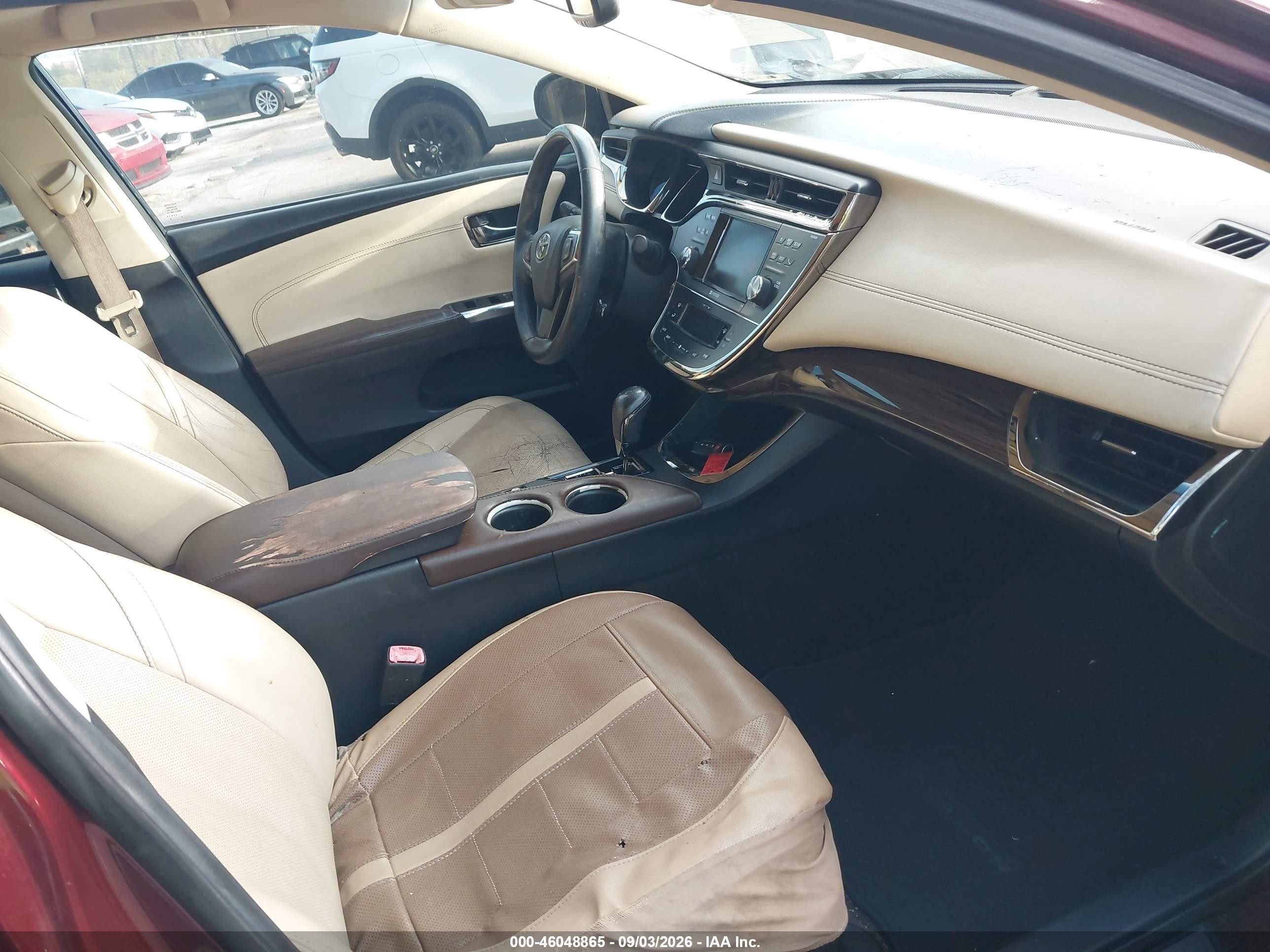 2014 Toyota Avalon Hybrid Limited Бордовый vin: 4T1BD1EB4EU019742