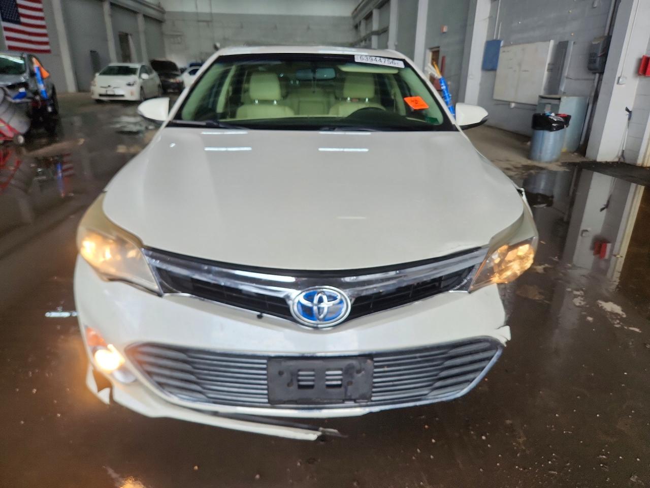 2014 Toyota Avalon Hybrid Xle Touring White vin: 4T1BD1EB4EU024178