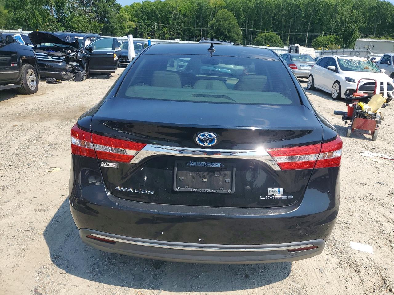 2014 Toyota Avalon Hybrid Limited Black vin: 4T1BD1EB4EU026304