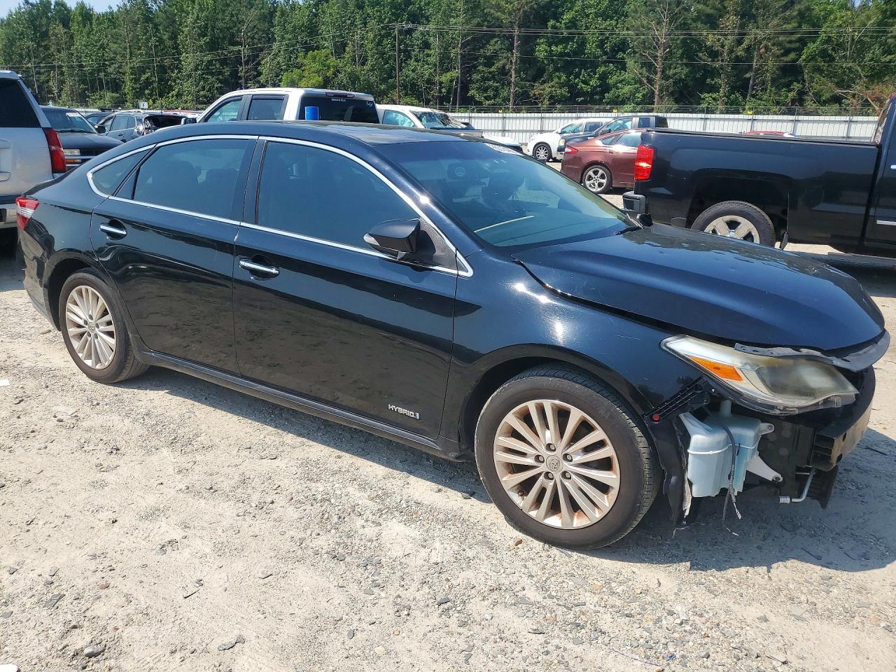 2014 Toyota Avalon Hybrid Limited Black vin: 4T1BD1EB4EU026304