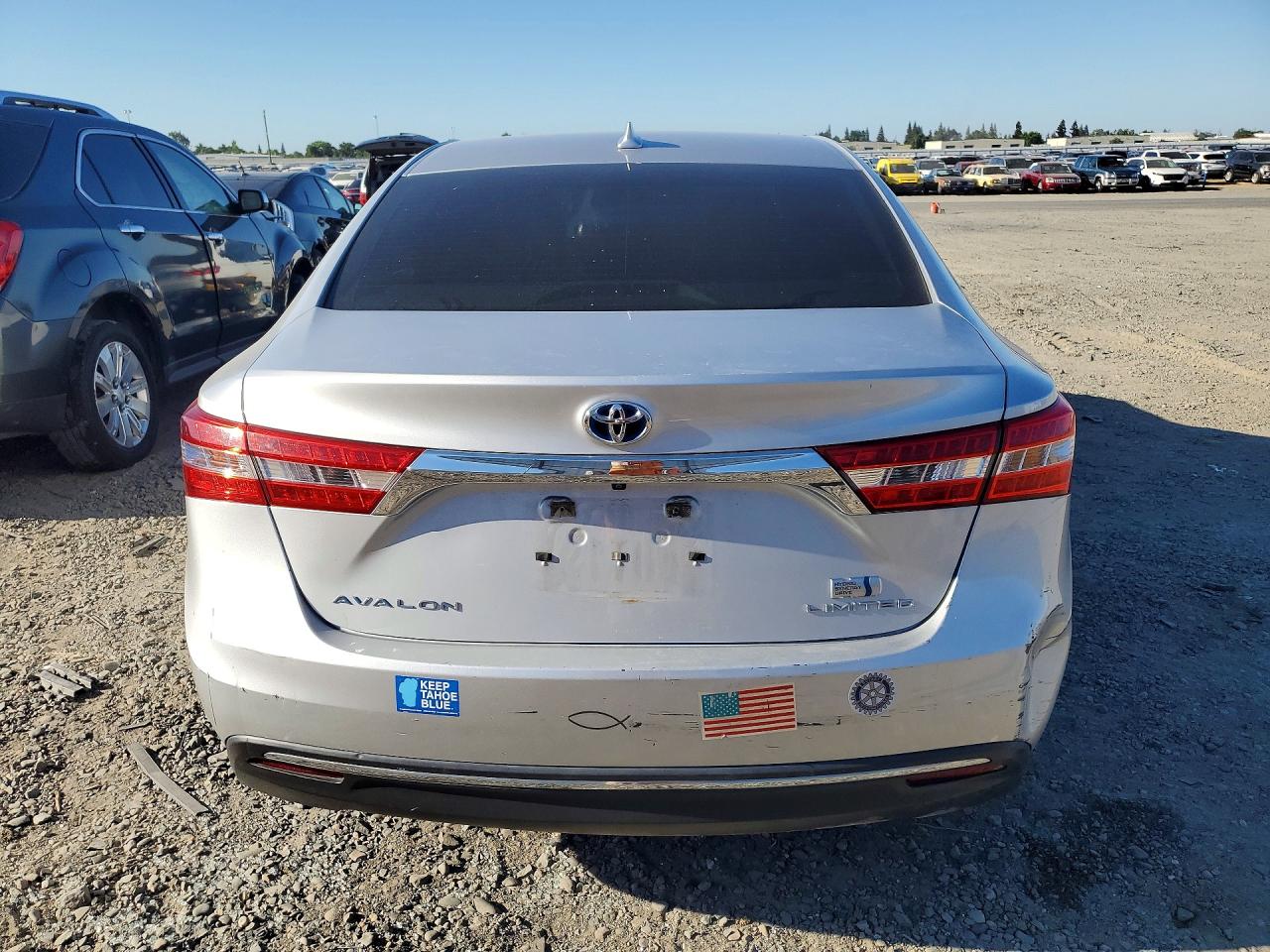 2014 Toyota Avalon Hybrid Limited Silver vin: 4T1BD1EB4EU032331