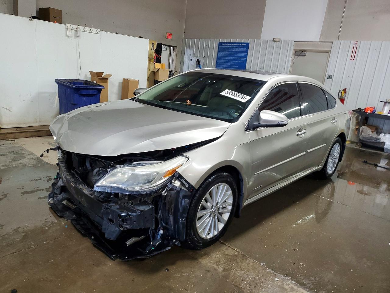 2015 Toyota Avalon Hybrid Limited Beige vin: 4T1BD1EB4FU045663