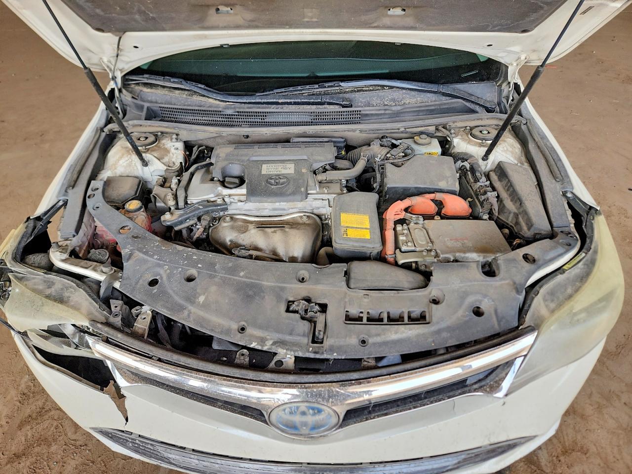 2013 Toyota Avalon Hybrid Limited White vin: 4T1BD1EB5DU006724
