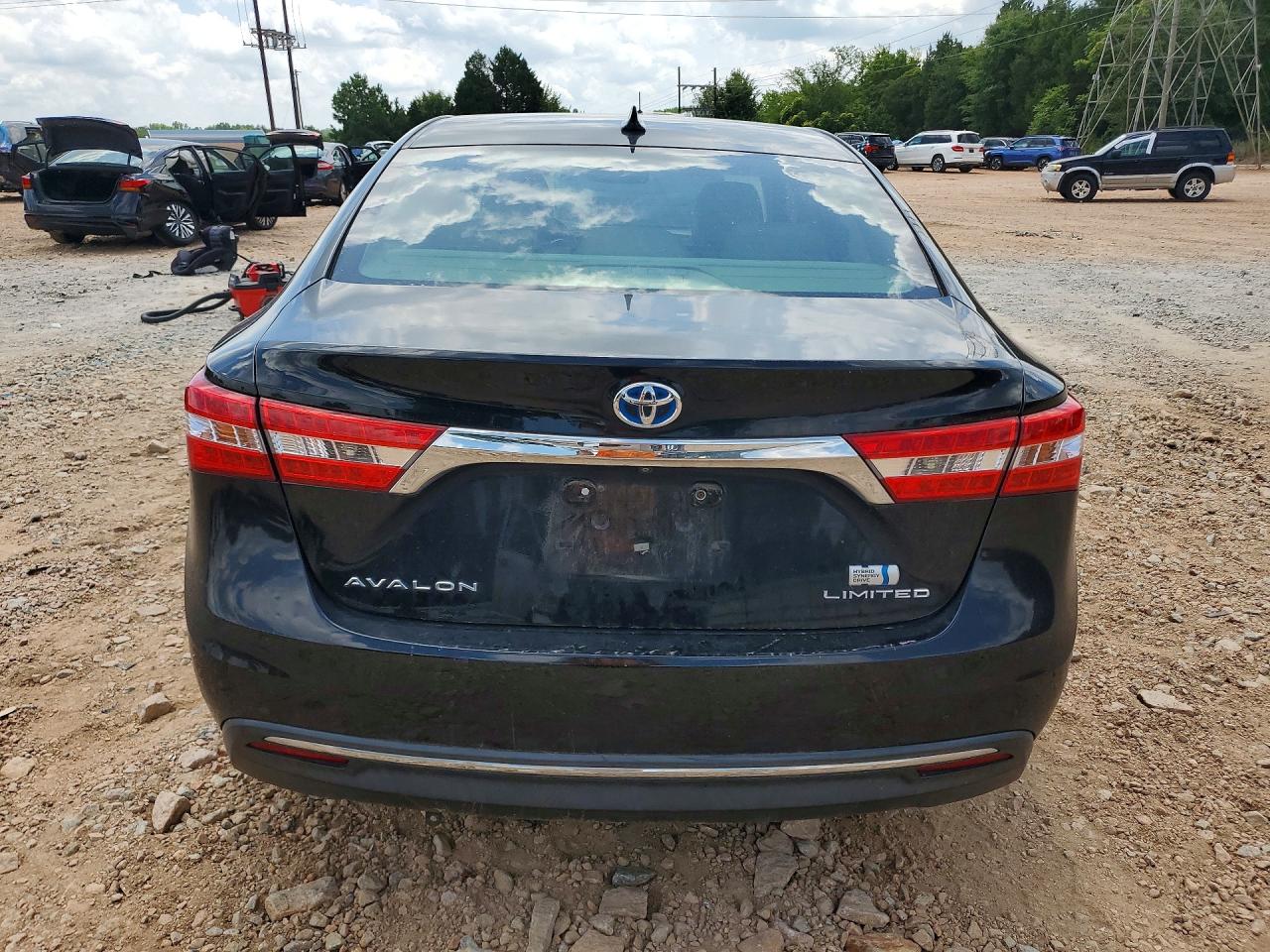 2013 Toyota Avalon Hybrid Limited Black vin: 4T1BD1EB5DU009994
