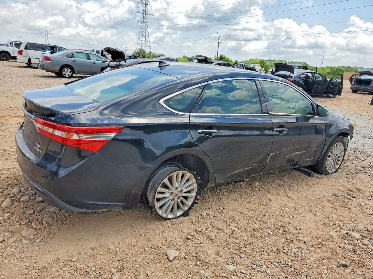 2013 Toyota Avalon Hybrid Limited Black vin: 4T1BD1EB5DU009994