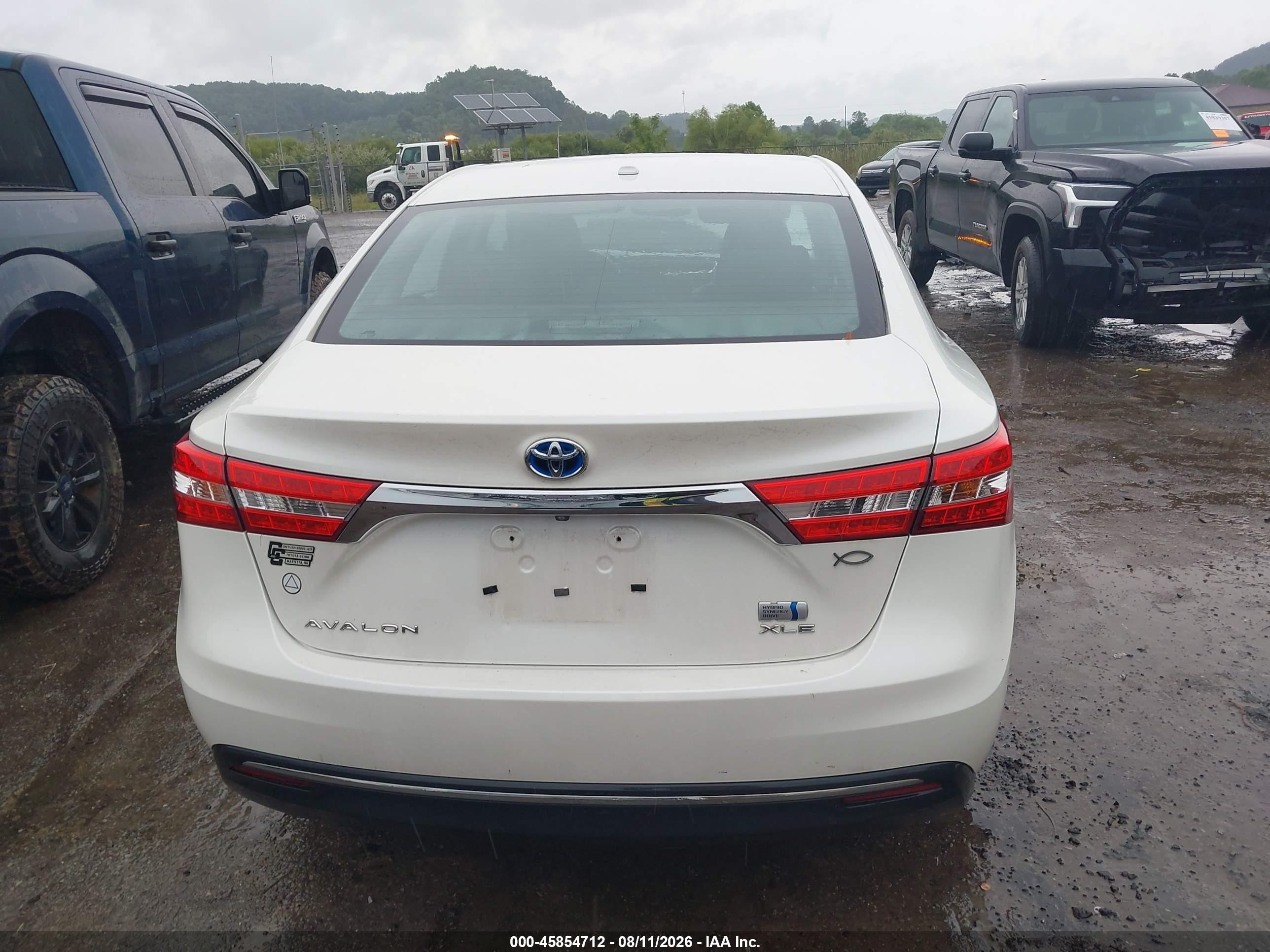 2013 Toyota Avalon Hybrid Xle Touring White vin: 4T1BD1EB5DU012989