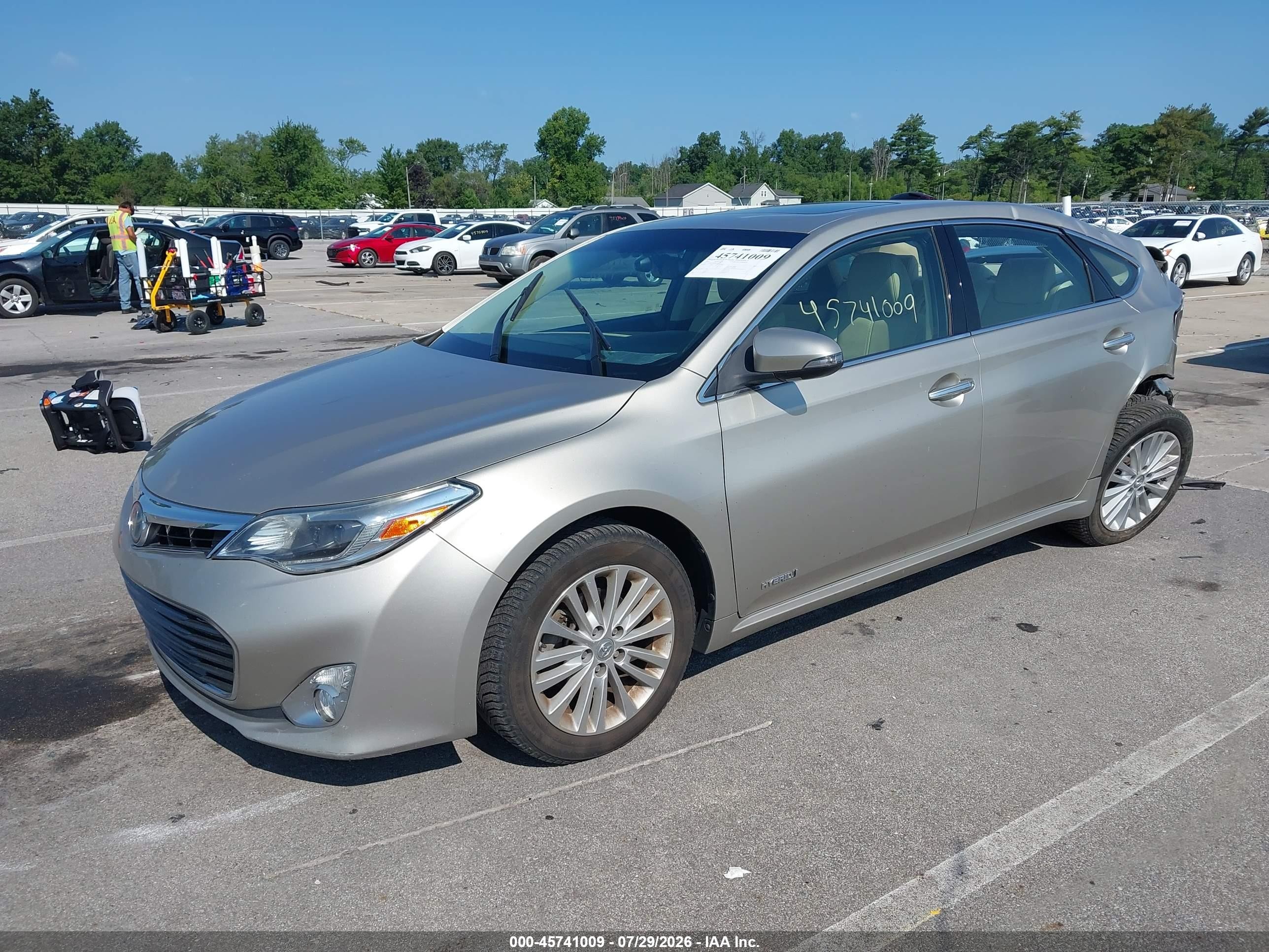 2013 Toyota Avalon Hybrid Limited Tan vin: 4T1BD1EB5DU013009