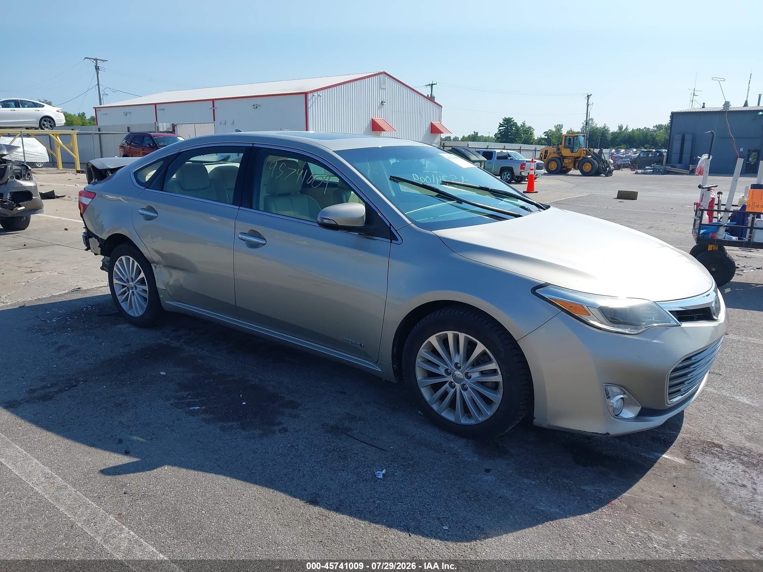 2013 Toyota Avalon Hybrid Limited Tan vin: 4T1BD1EB5DU013009