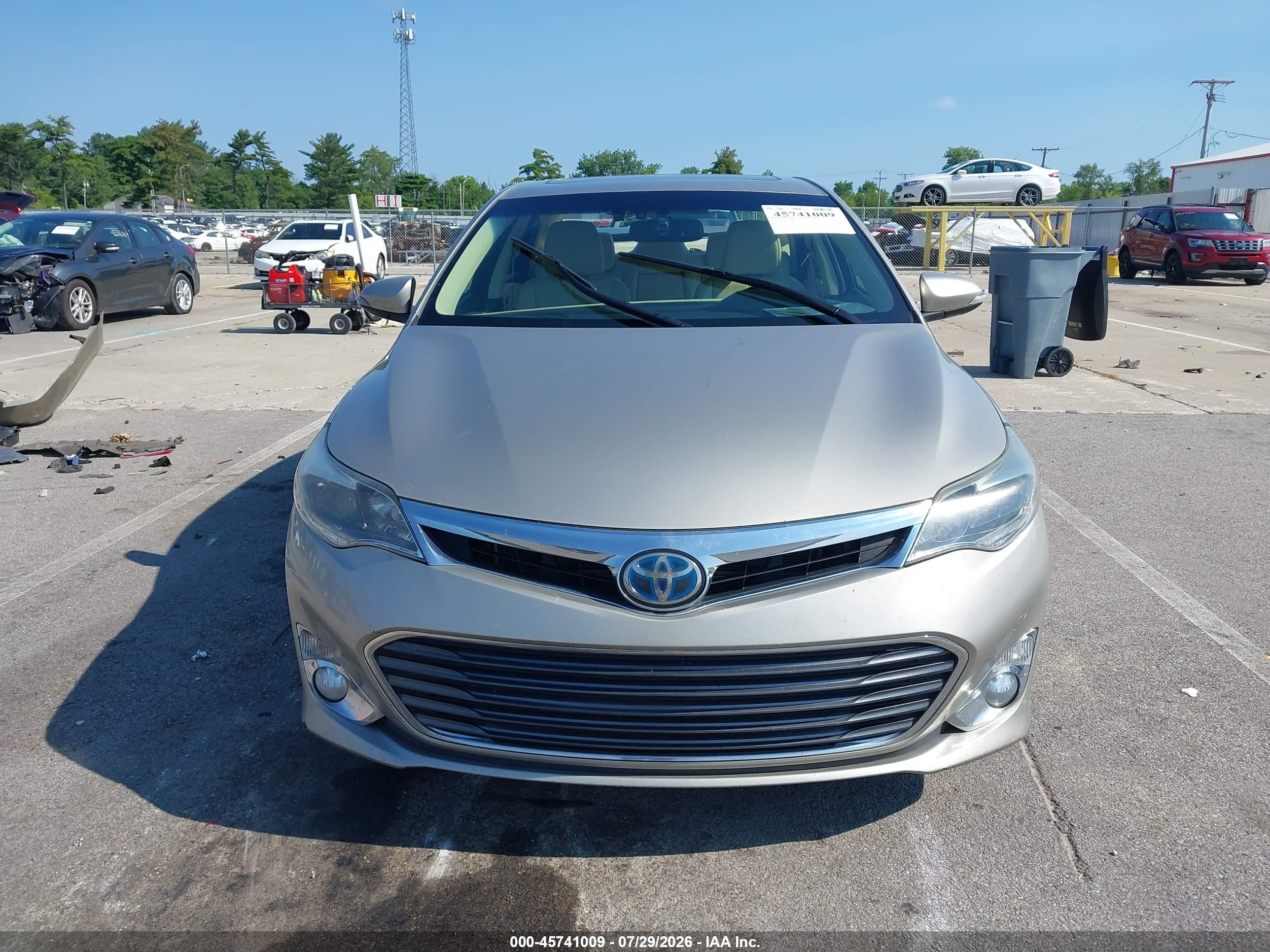 2013 Toyota Avalon Hybrid Limited Tan vin: 4T1BD1EB5DU013009
