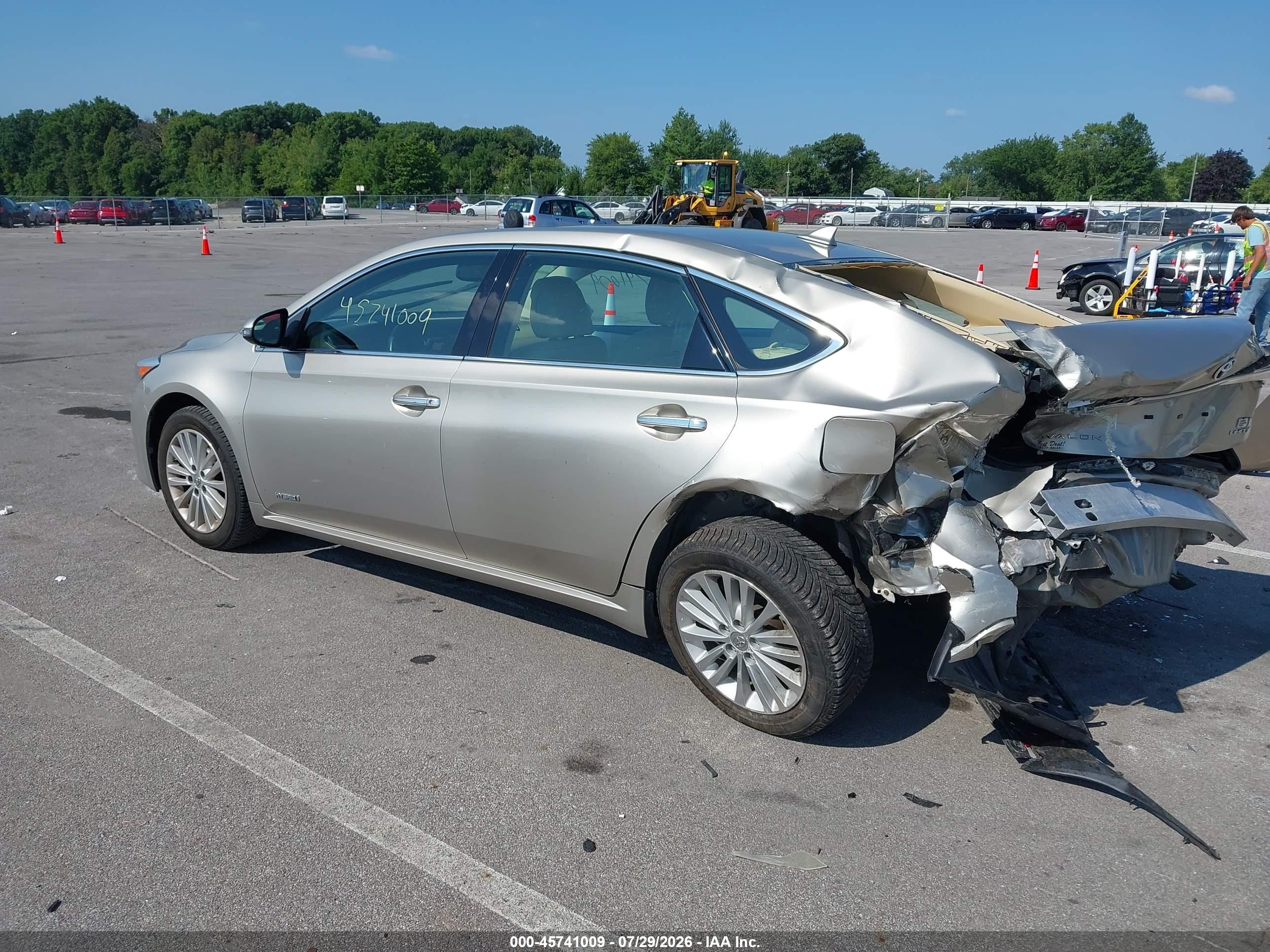 2013 Toyota Avalon Hybrid Limited Tan vin: 4T1BD1EB5DU013009