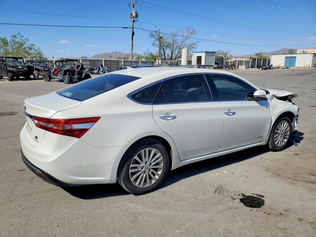 2013 Toyota Avalon Hybrid Limited White vin: 4T1BD1EB5DU013091