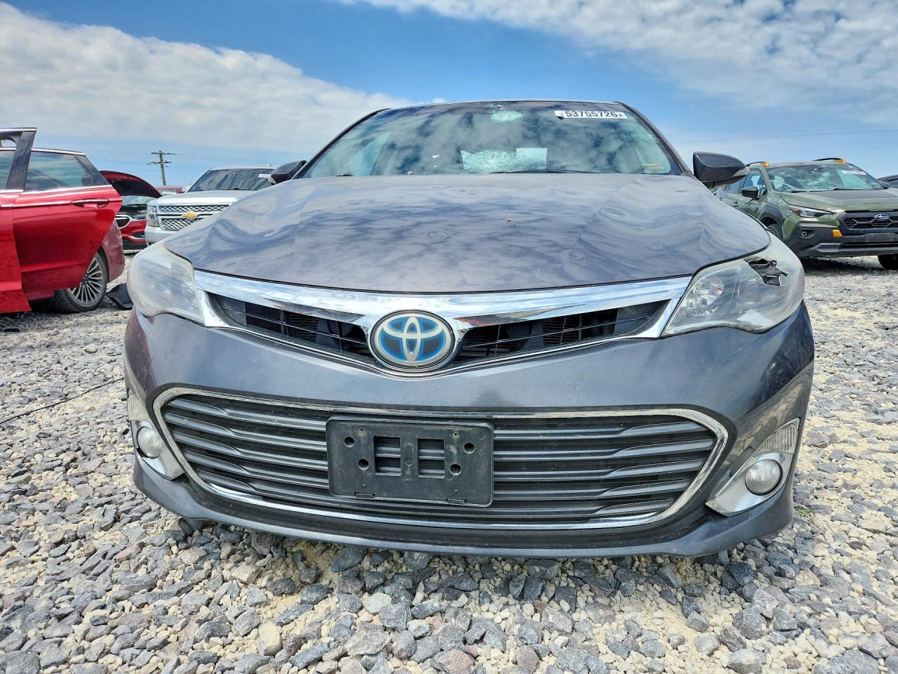 2013 Toyota Avalon Hybrid Limited Серый vin: 4T1BD1EB5DU017920