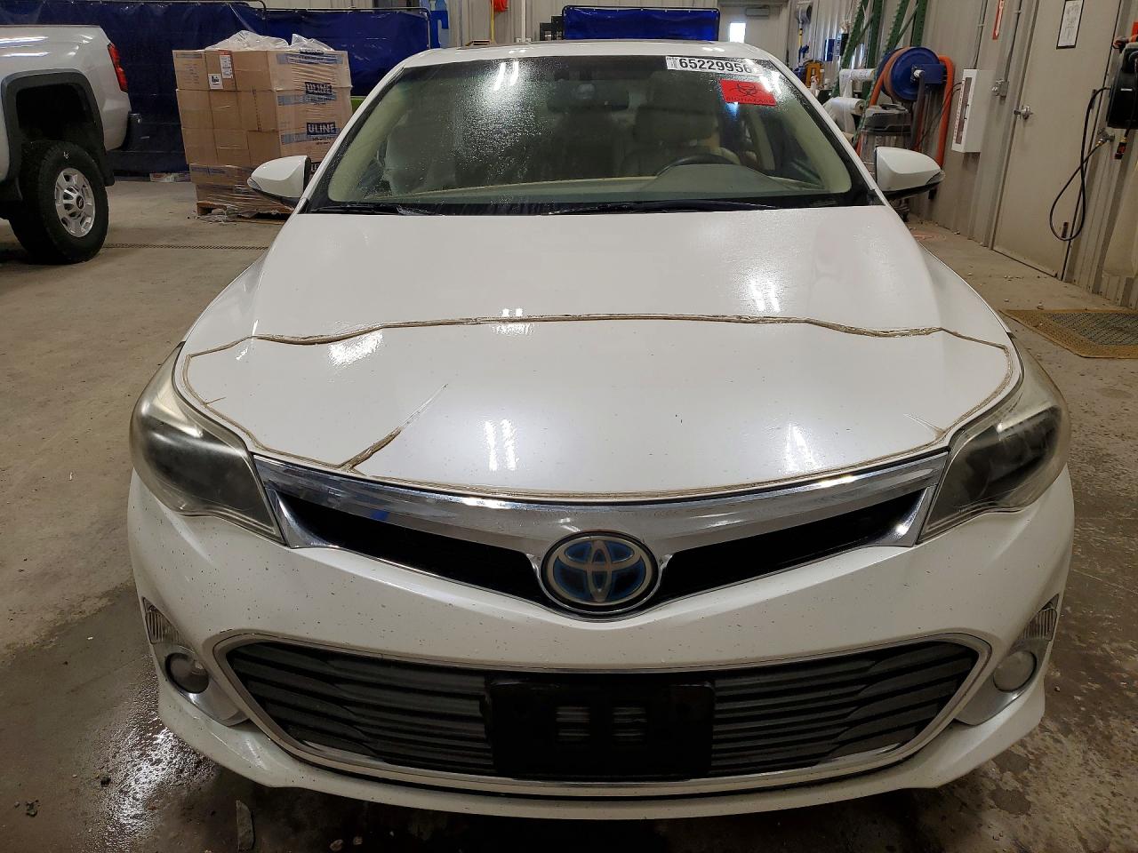 2014 Toyota Avalon Hybrid Limited White vin: 4T1BD1EB5EU019538